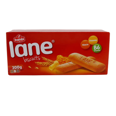 Biskuitkekse Bambi Lane | Kekse | Mit Vitamin B6, Niacin und Thiamin | 300 g BAMBI