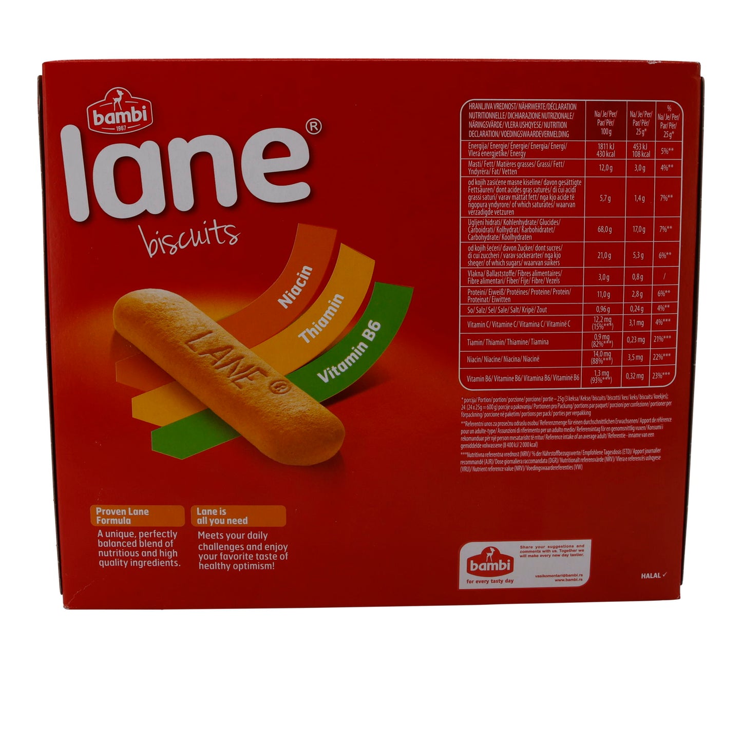 Kekse Bambi Lane | Biskuitkoekjes | Klassiek | 600 g
