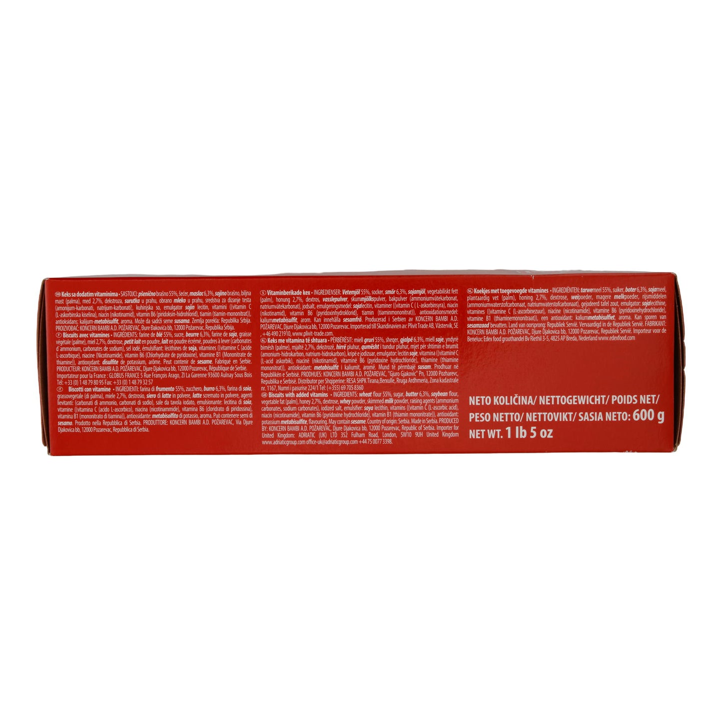Kekse Bambi Lane | Biskuitkoekjes | Klassiek | 600 g