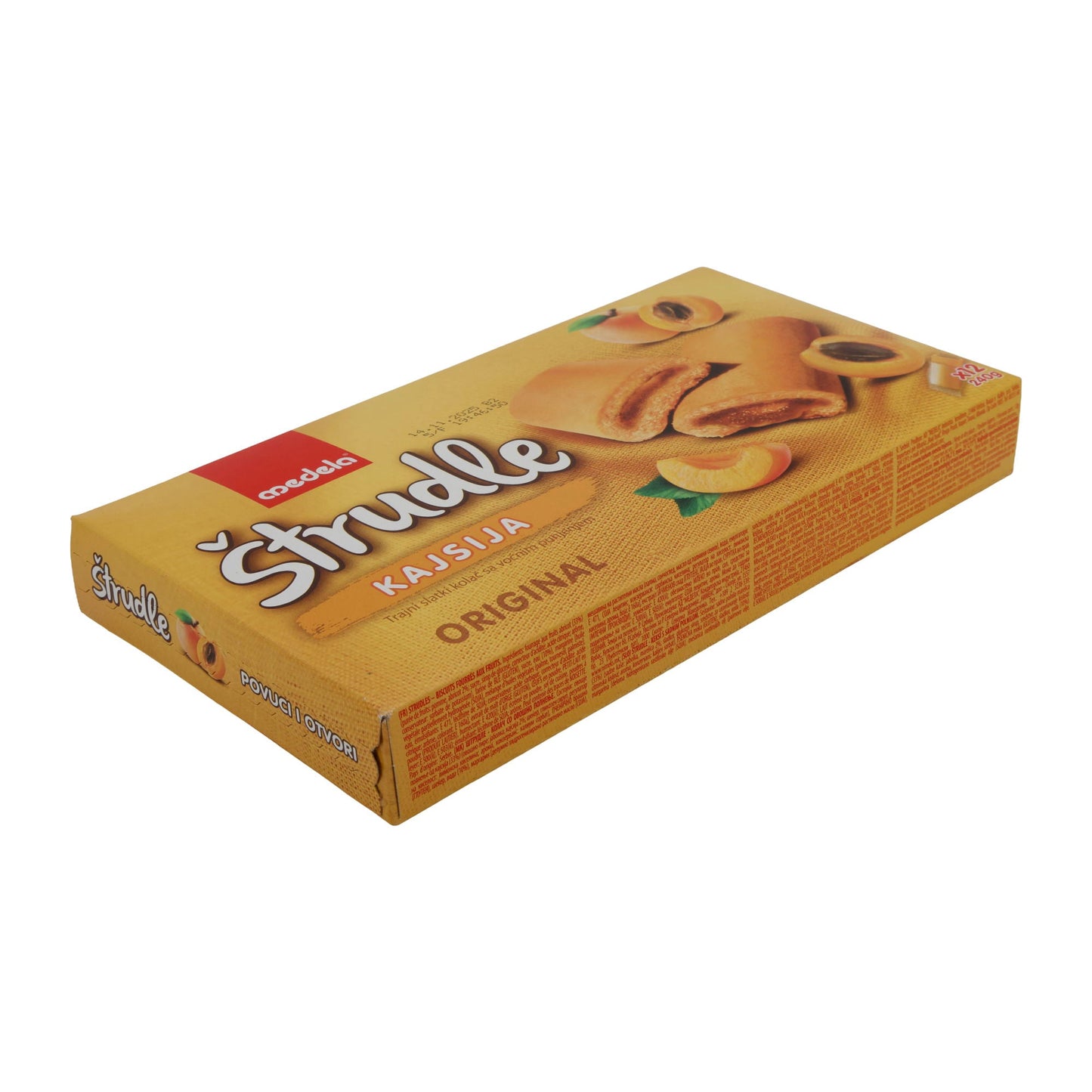 Gebäck Medela Strudle Kajsija | mit Aprikosenfüllung | 240 g MEDELA