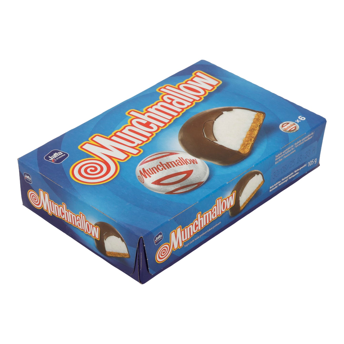 Munchmallow Jaffa | 6x Kekse mit Marshmallowfüllung | 105 gr