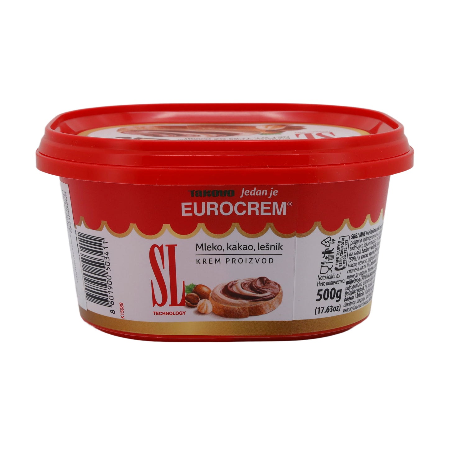 Crema di nocciole e cacao Swisslion Takovo | Creme | Eurocrem Spalmabile | 500 g