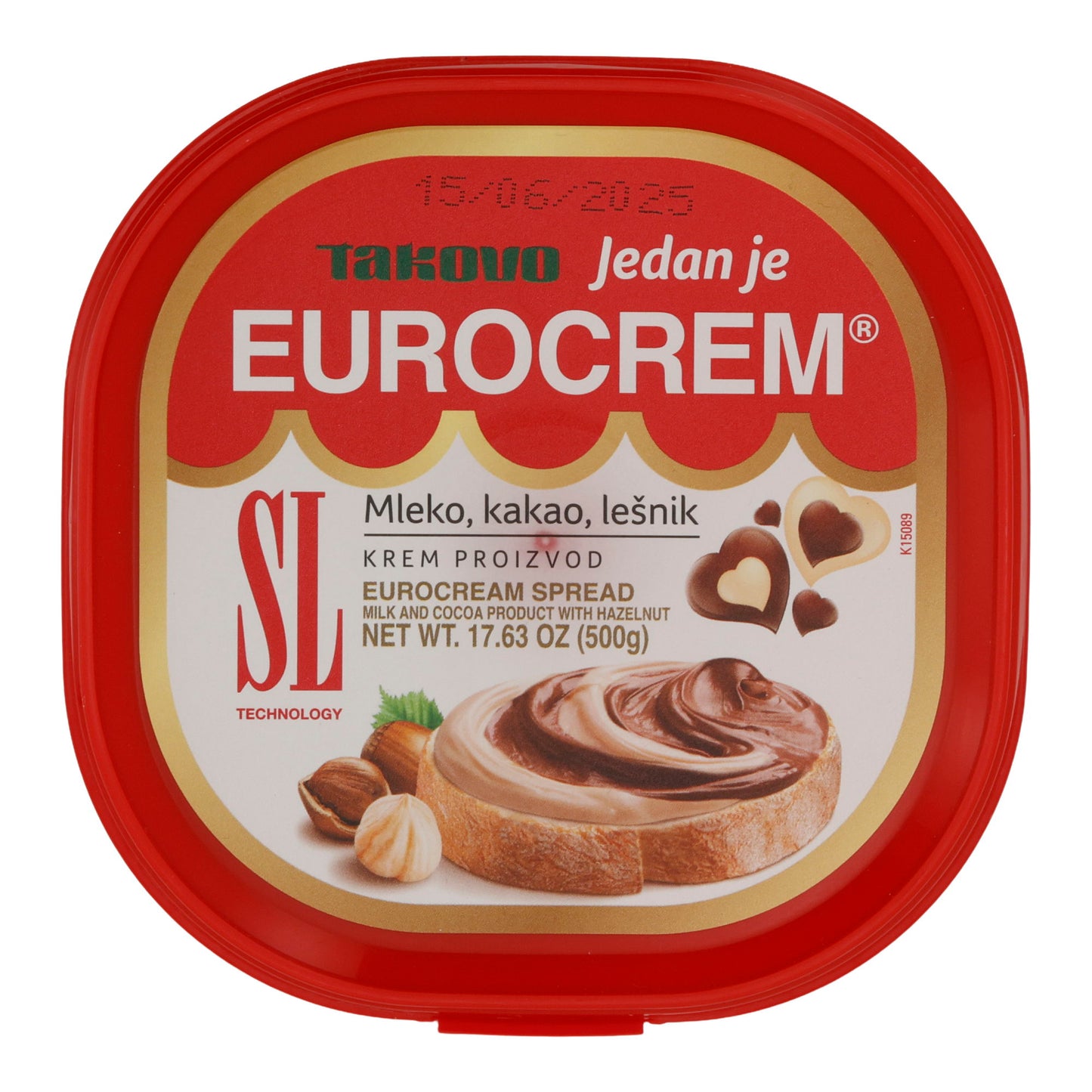 Crema di nocciole e cacao Swisslion Takovo | Creme | Eurocrem Spalmabile | 500 g