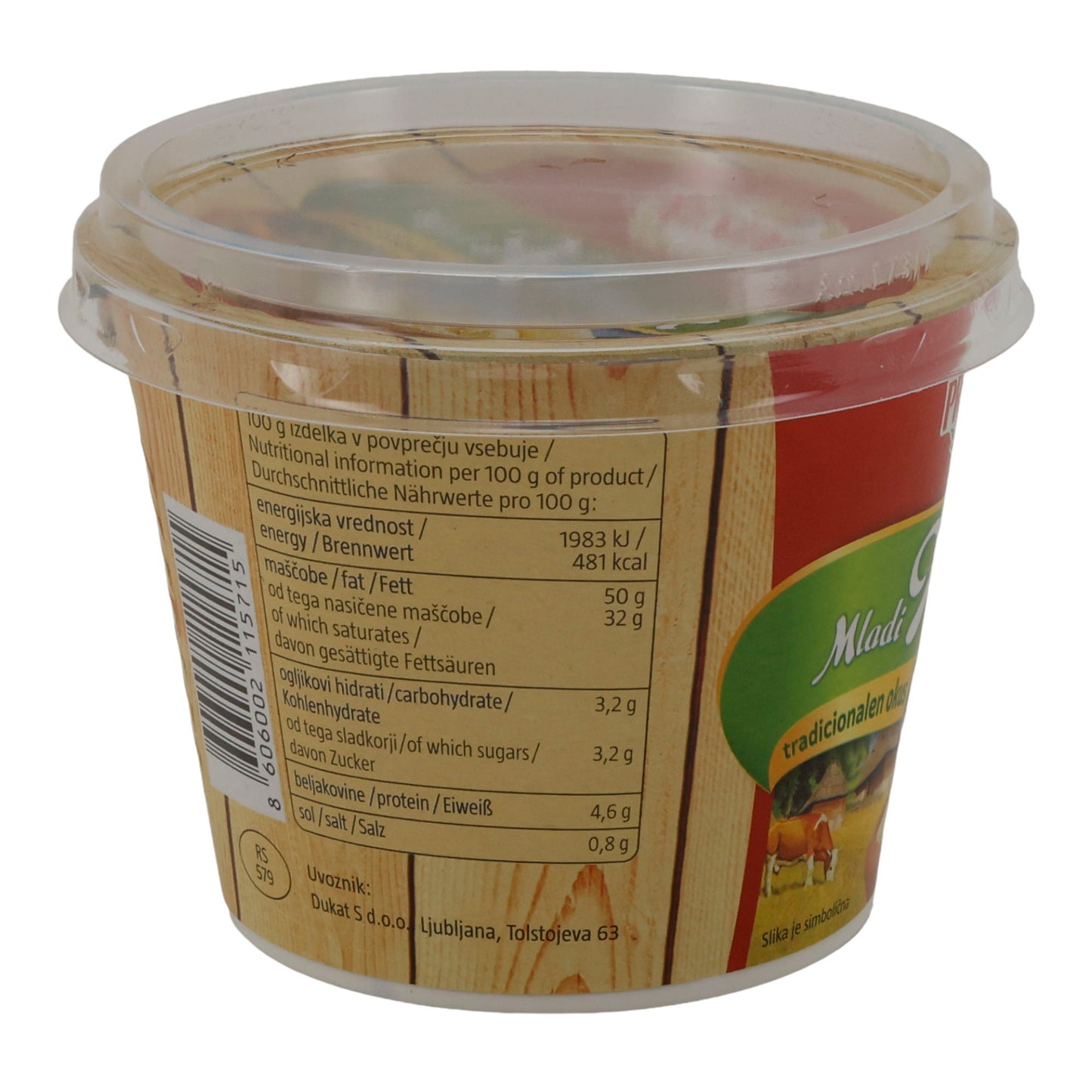 Spalmabile di latte Président Mladi Kajmak | Spalmabile di latte | Spalmabile tradizionale balcanico, saporito | 250 g