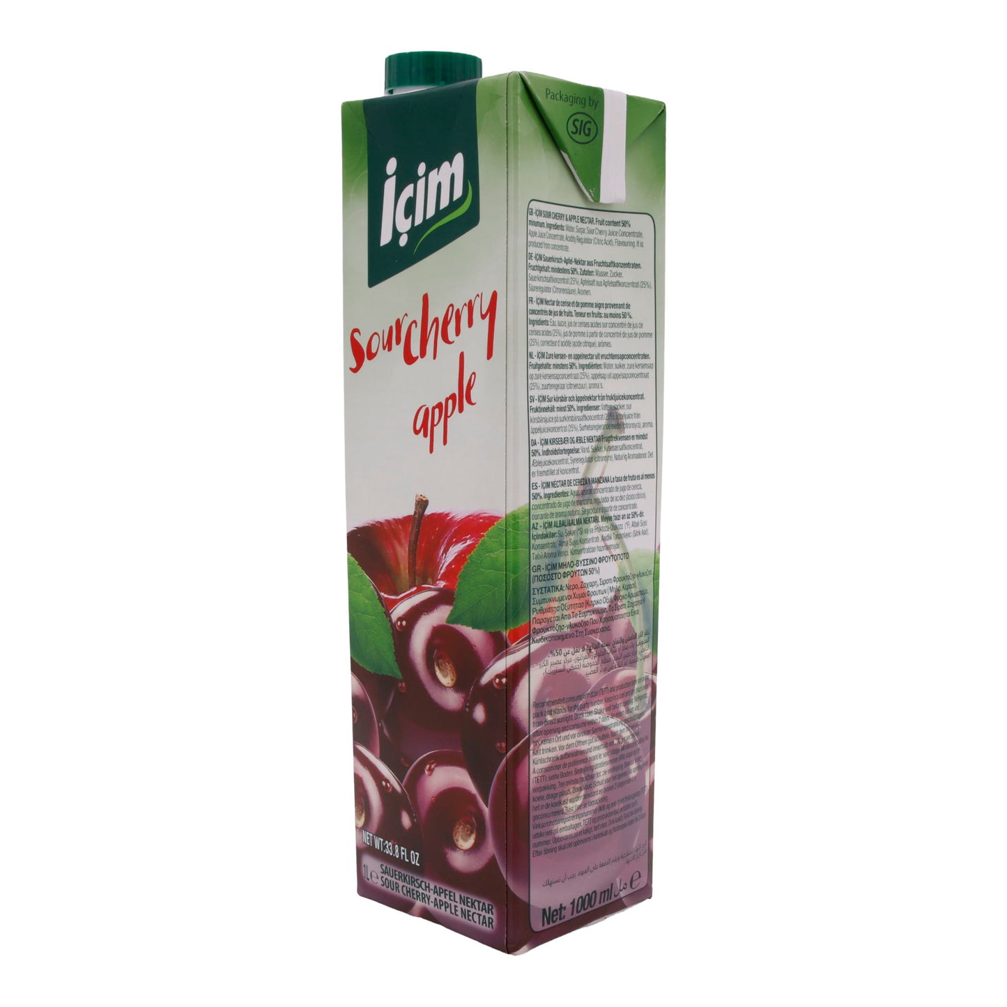 Nektar İçim | Sauerkirsch-Apfel | Fruchtig-frisch | 1 L