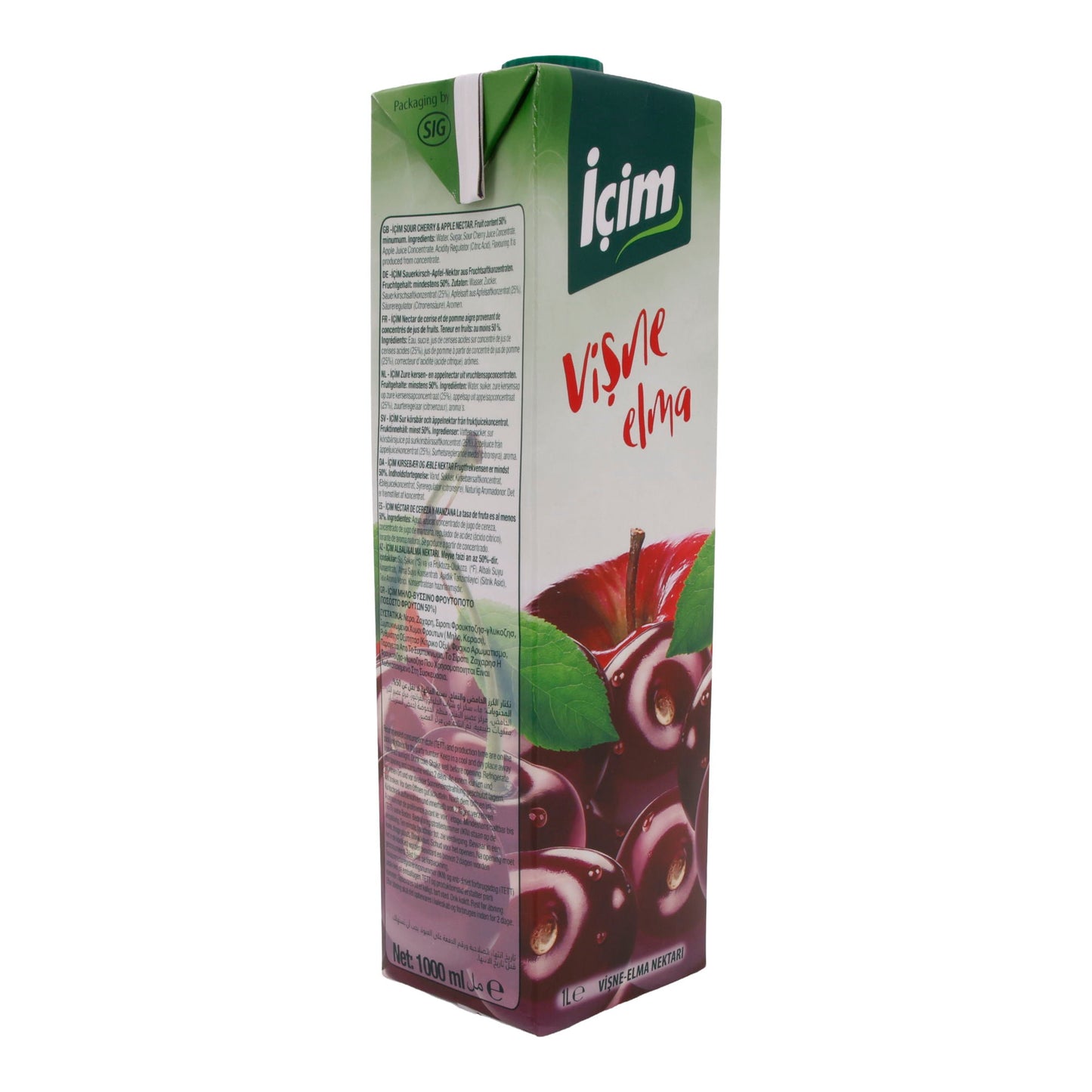 Nektar İçim | Sauerkirsch-Apfel | Fruchtig-frisch | 1 L ICIM