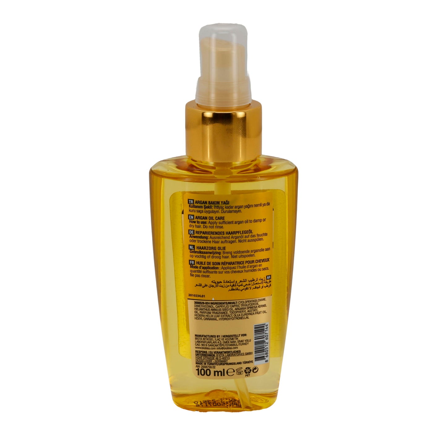 Saç Bakım Yağı Bioblas BotanicOils Argan Yağı | Saç Bakım Yağı | 100 ml