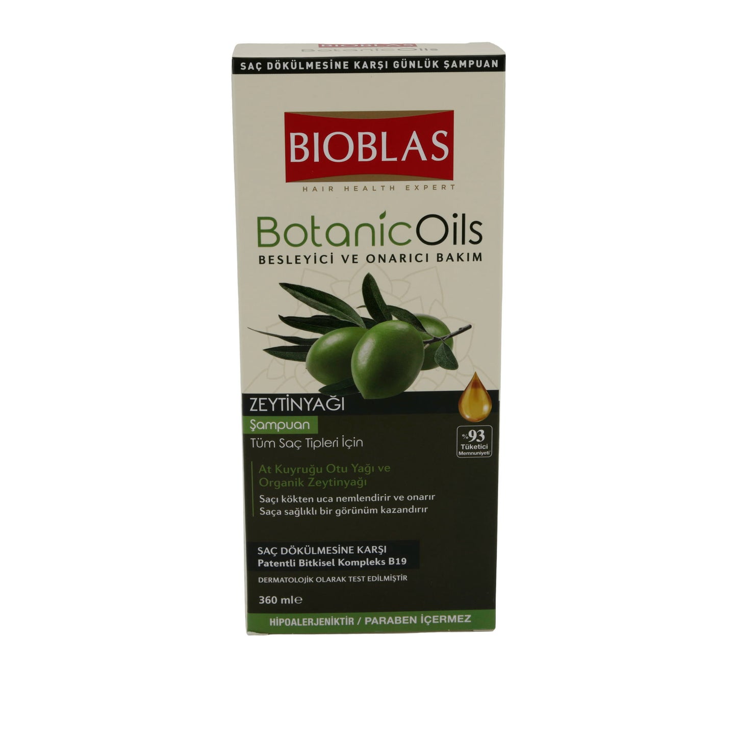 BIOBLAS OLIVE OIL SHAMPOO
