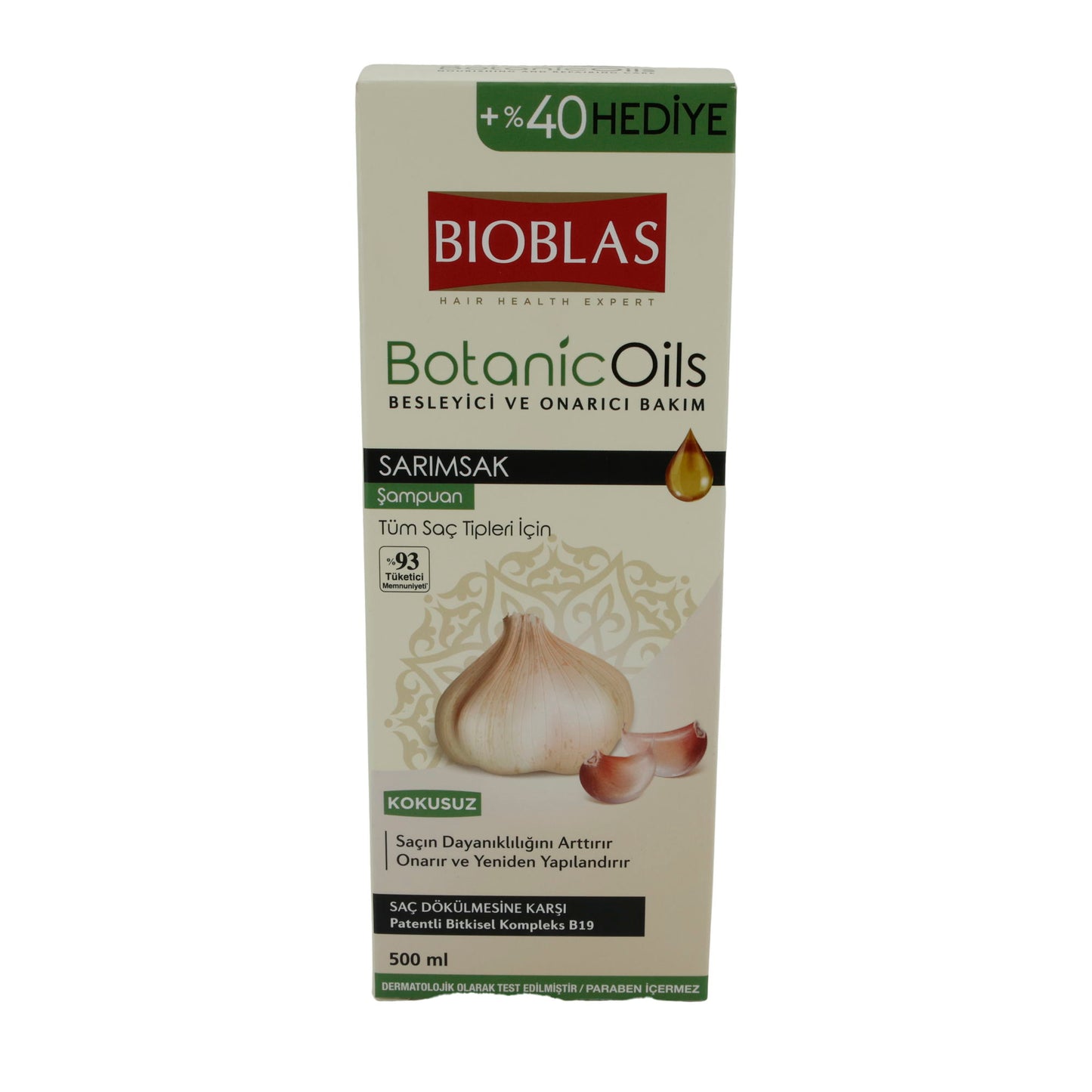 Shampoo Bioblas BotanicOils Knoflook-Shampoo | Shampoo | 500 ml