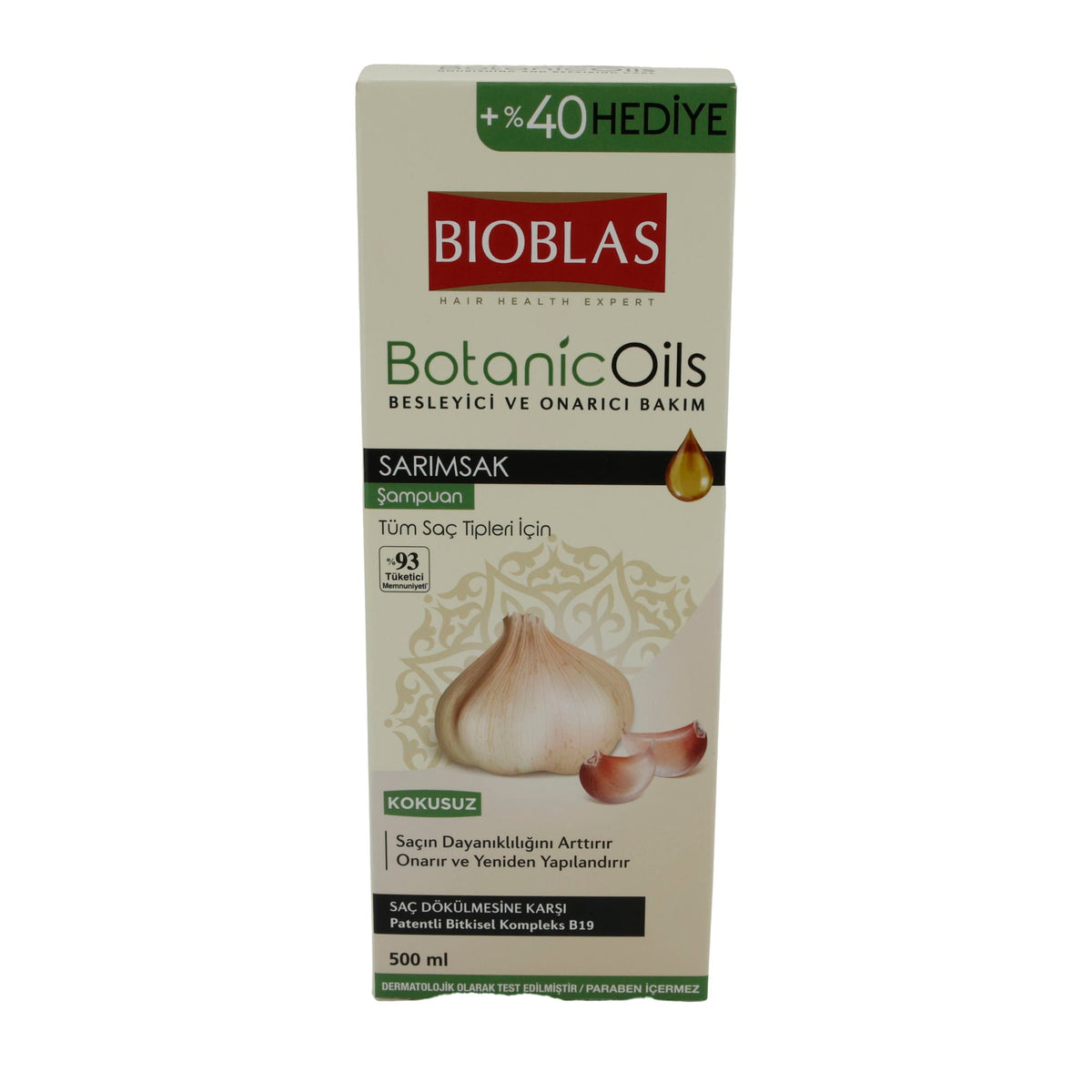 Shampoo Bioblas BotanicOils Knoblauch-Shampoo | Shampoo | 500 ml BIOBLAS