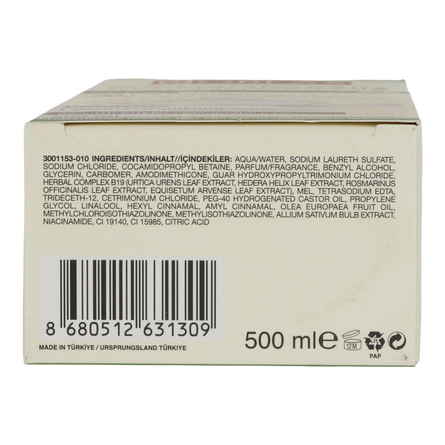 Shampoo Bioblas BotanicOils Knoflook-Shampoo | Shampoo | 500 ml