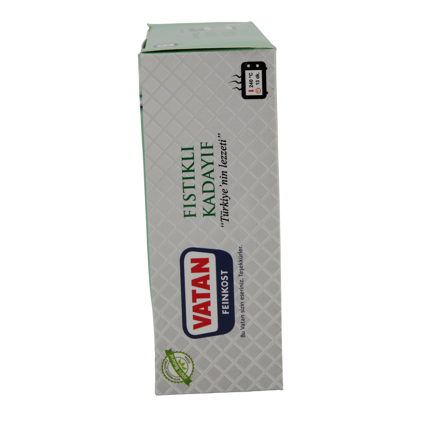 Kadaif with Pistachios VATAN Pistachio | Dessert | Turkish Dessert, deep-frozen | 400 g (2 x 200 g)