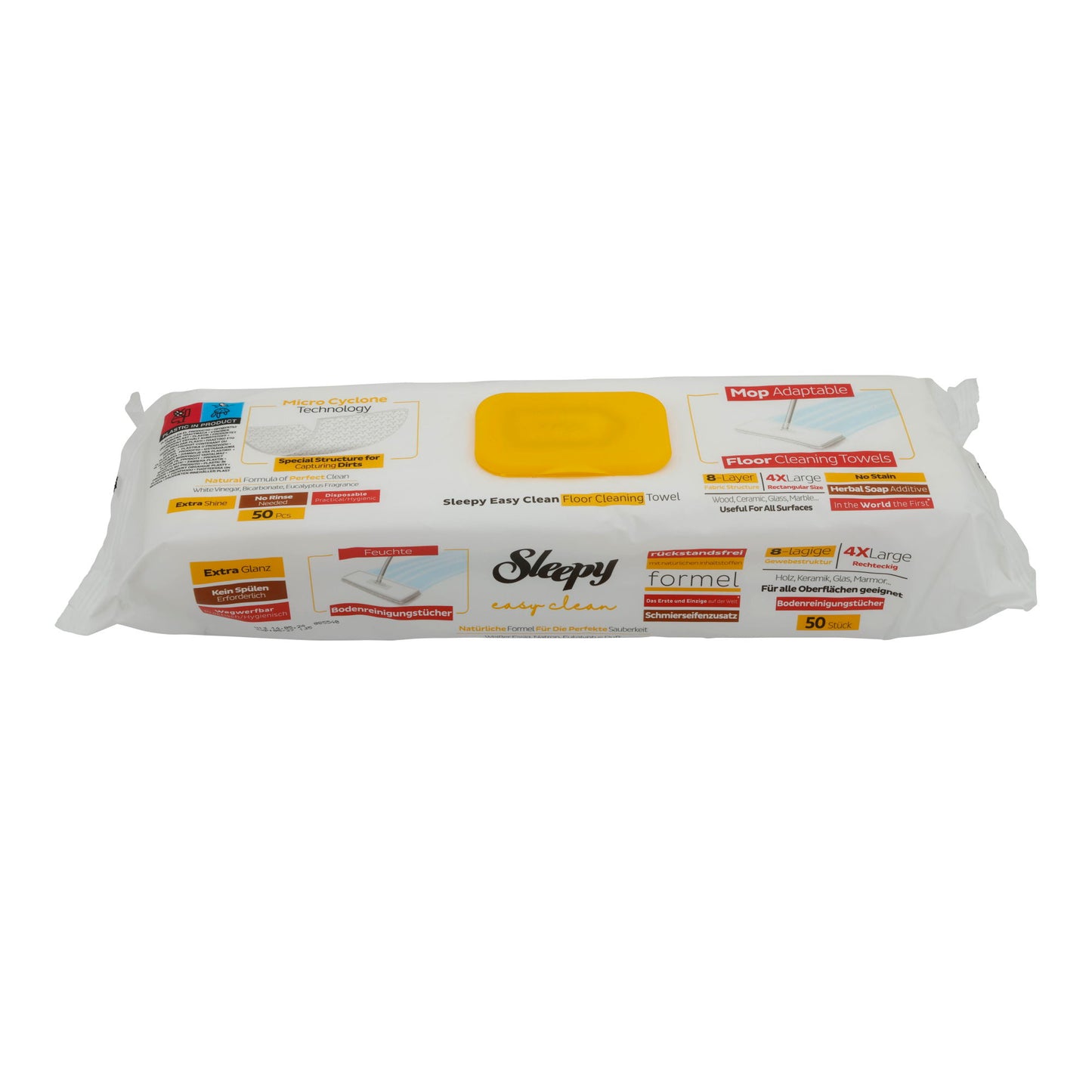 Reinigungstücher Sleepy Easy Clean | Boden | Extra groß | 50 Stück