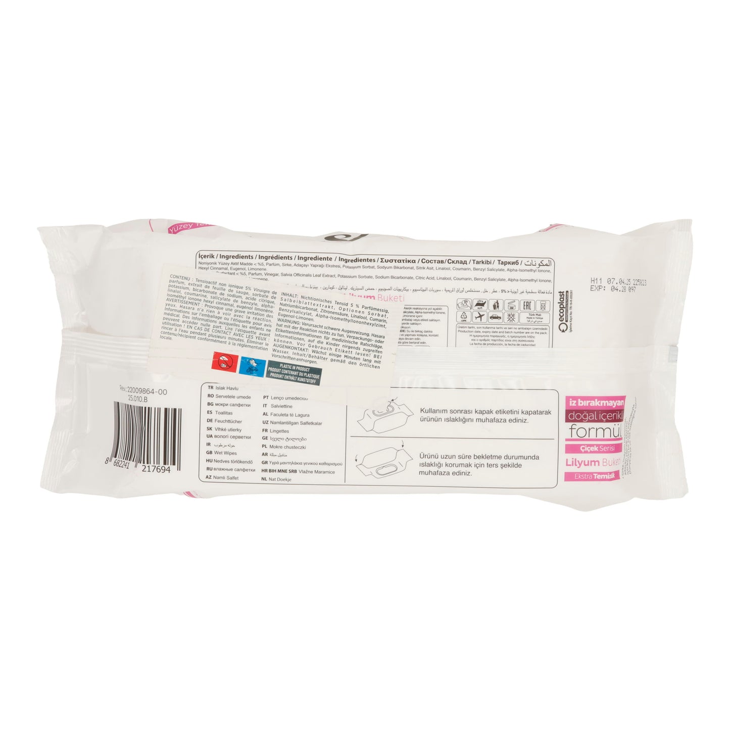 Feuchttücher Sleepy Easy Clean | 100 Stück pro Packung