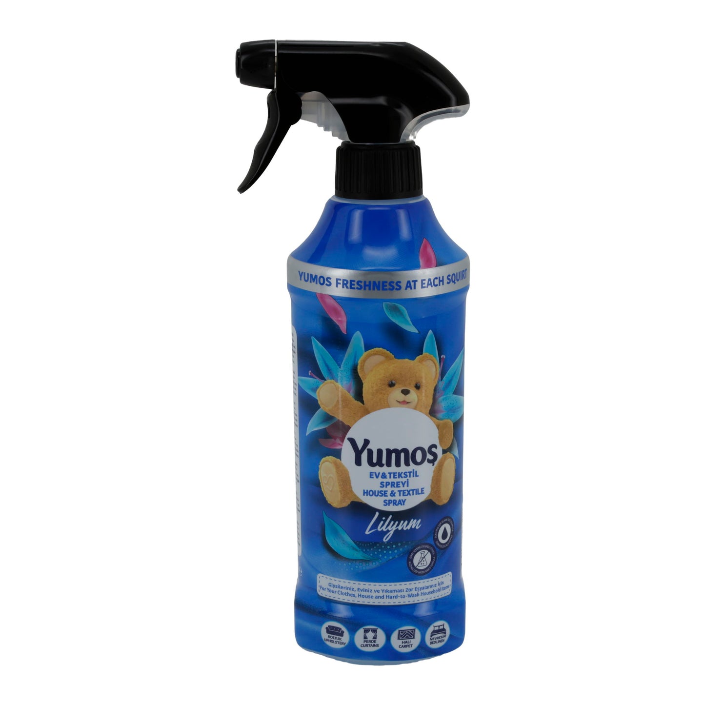Huis- & textielspray Yumoş | Spray | Geur Lelie | 450 ml