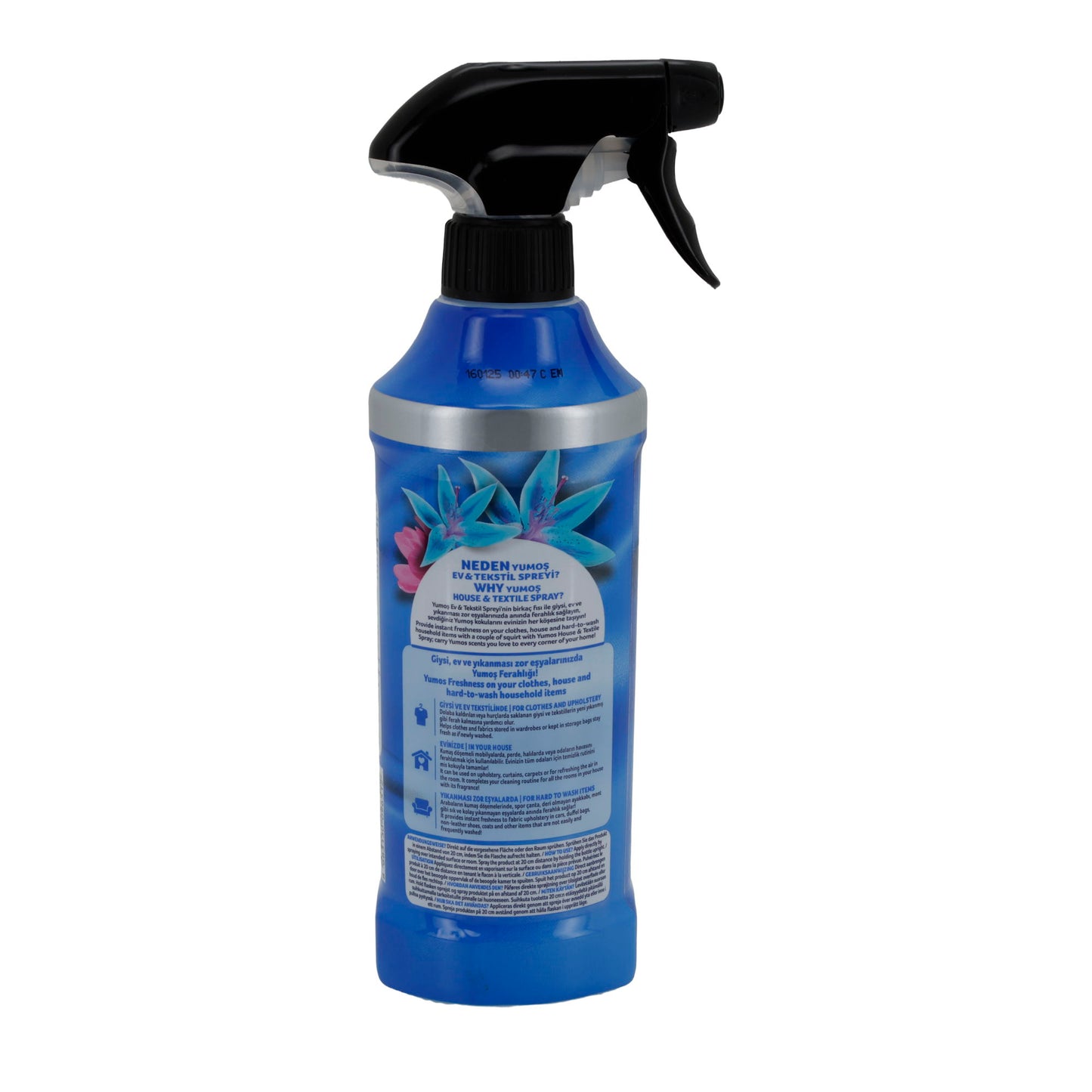 Huis- & textielspray Yumoş | Spray | Geur Lelie | 450 ml