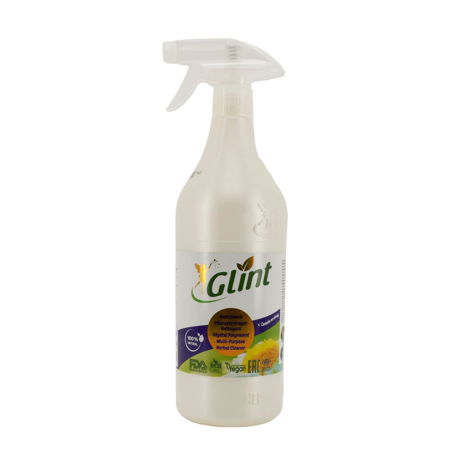 Glint Mehrzweck Pflanzenreiniger 1000ml – 100% natürlich & vegan, für alle Oberflächen