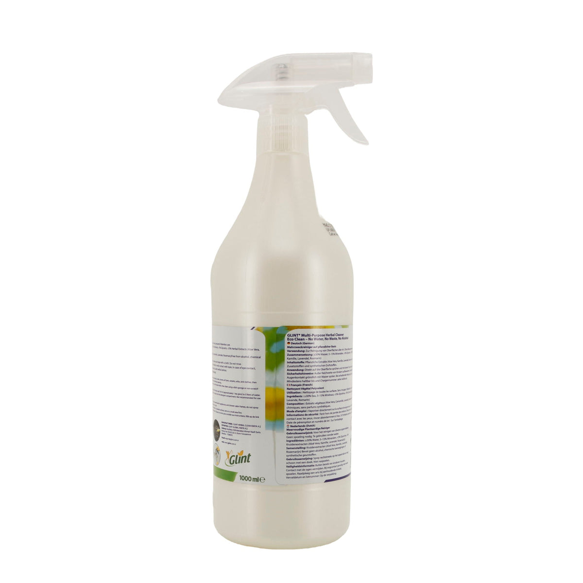 Glint Mehrzweck Pflanzenreiniger 1000ml – 100% natürlich & vegan, für alle Oberflächen Glint