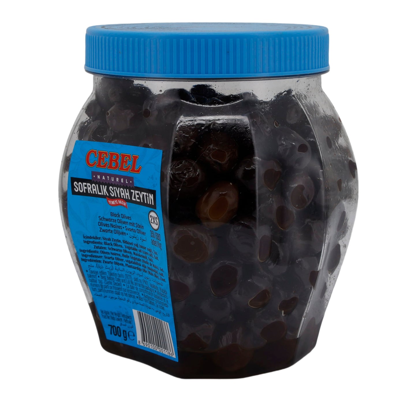 Cebel Sorte Olives with Stone (2XS) – 700g