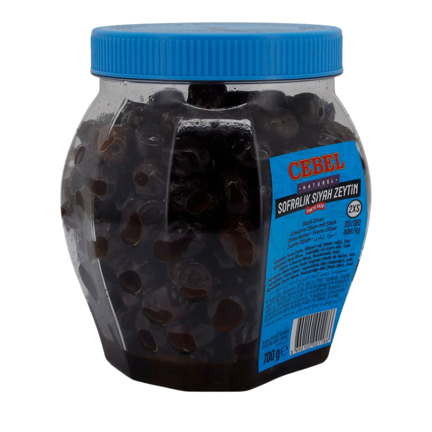 Cebel Sorte Olives with Stone (2XS) – 700g