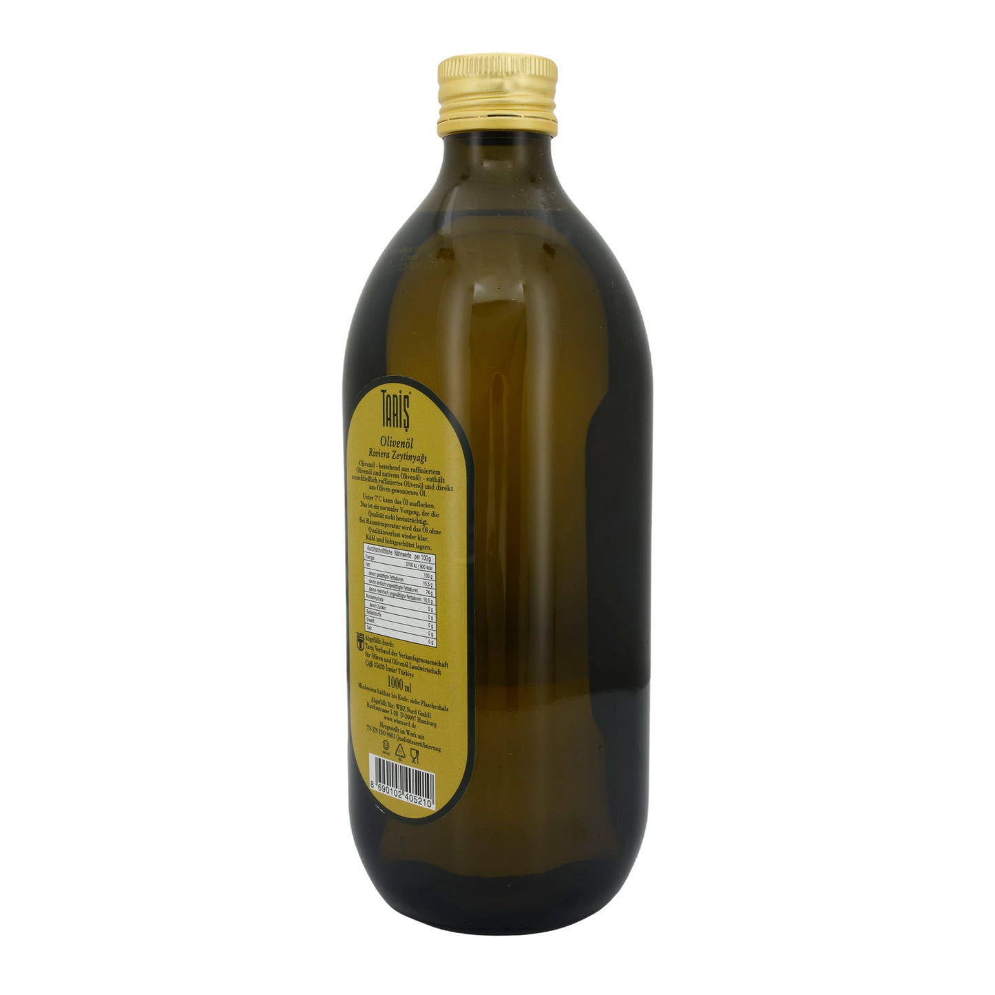 Olijfolie Taris | Riviera Zeytinyağı | Premiumkwaliteit uit Turkije | 1000 ml