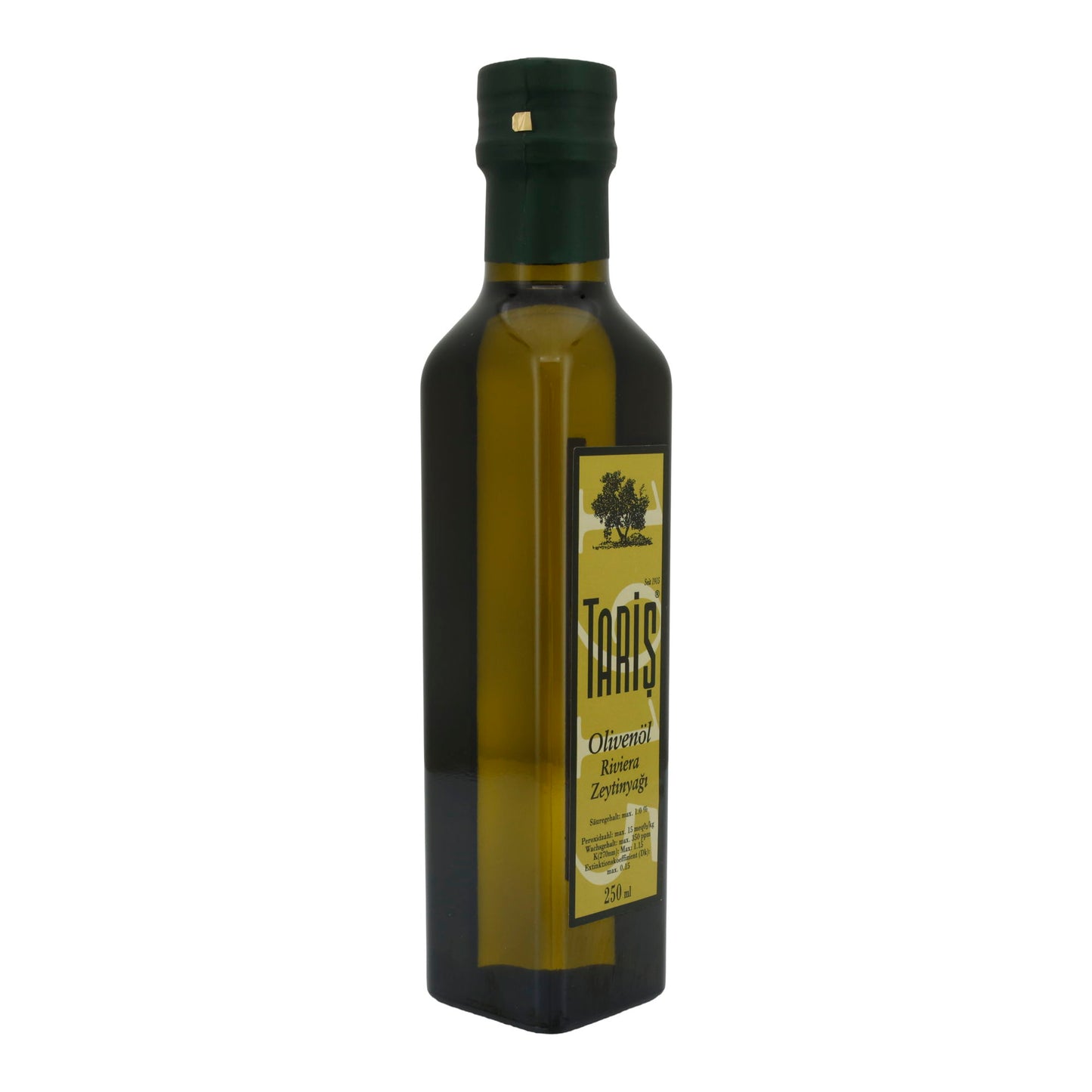 Zeytinyağı Taris | Riviera Zeytinyağı | Hafif, çok yönlü kullanıma uygun | 250 ml