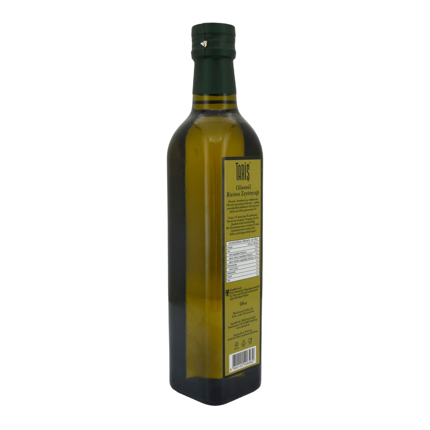 Olivenöl Taris | Riviera Zeytinyağı | Mildes Olivenöl für die vielseitige Küche | 500 ml