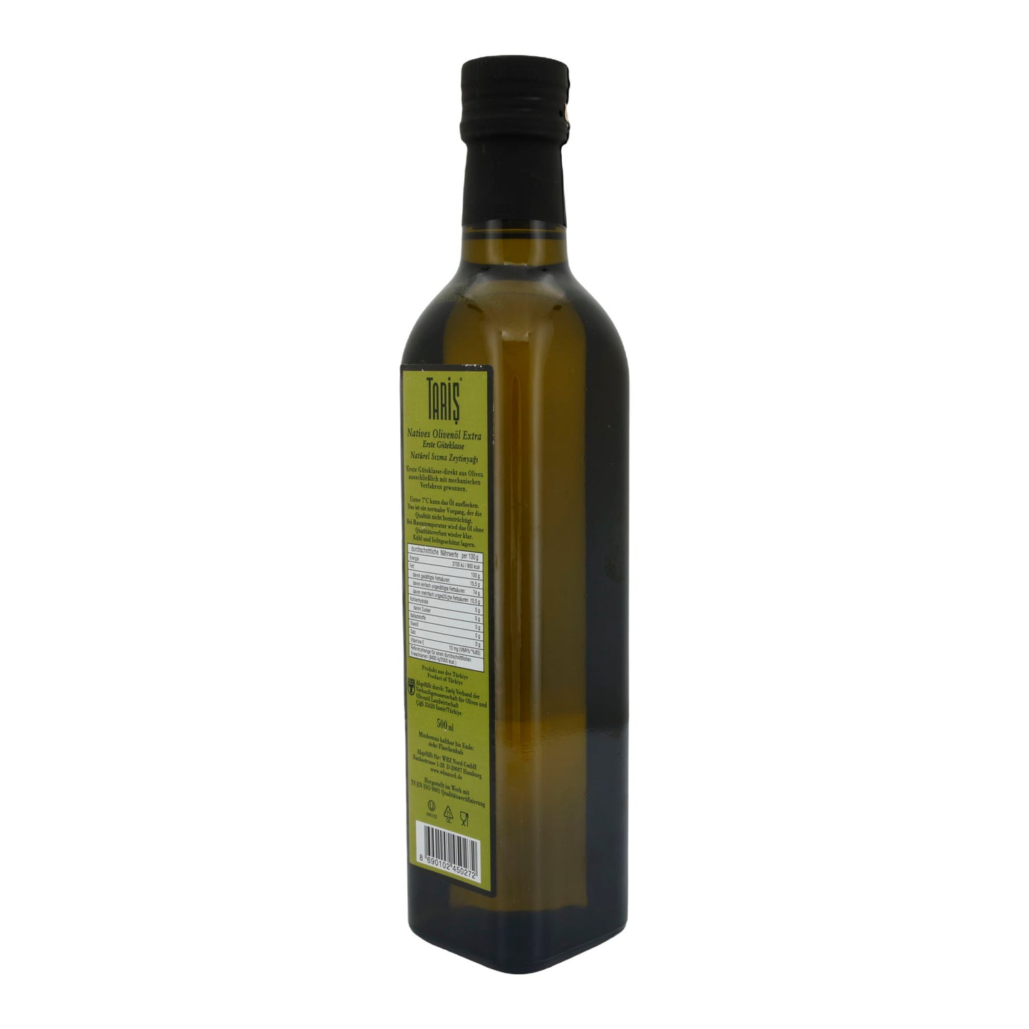 Olijfolie Taris | Extra vierge | Eerste kwaliteit, hoogwaardige kwaliteit uit Turkije | 500 ml