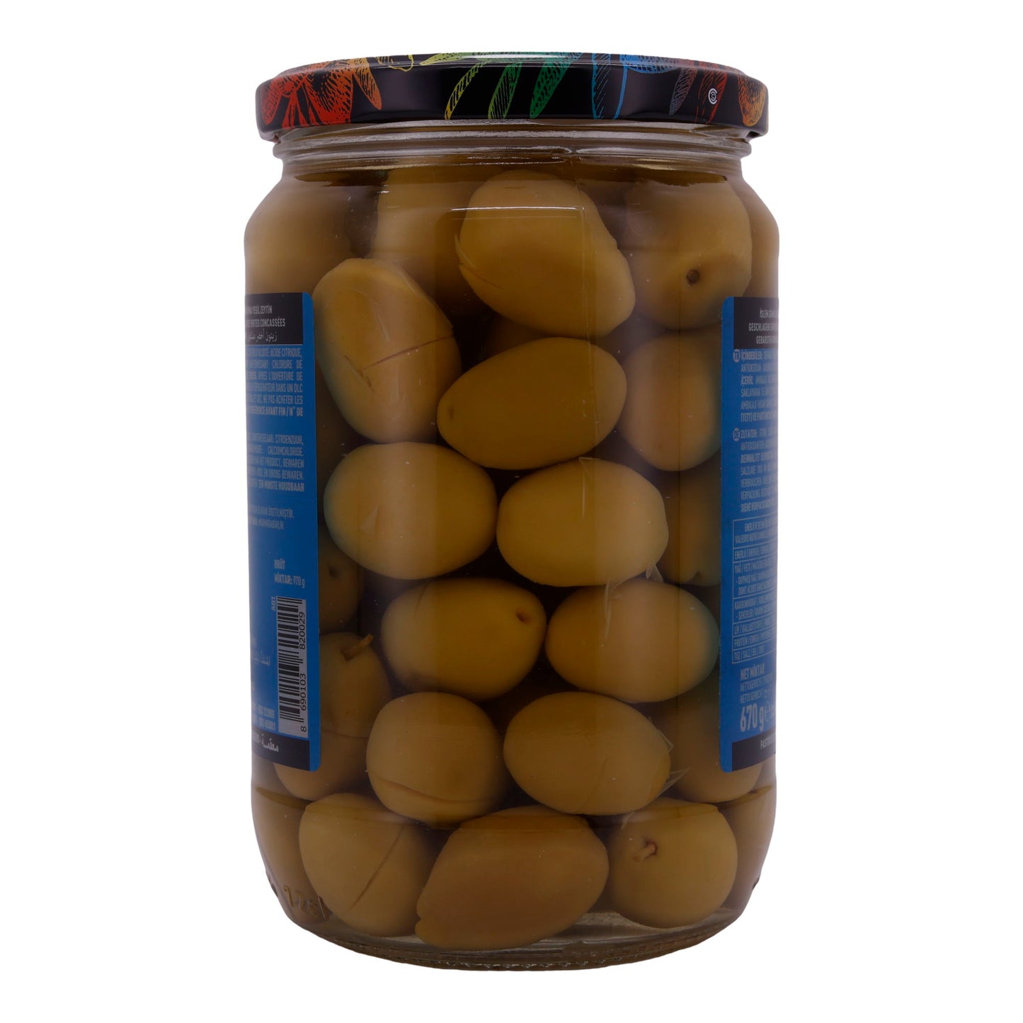 Kirma Marmarabirlik | Olijf | Groene olijven in pekel | 670 g