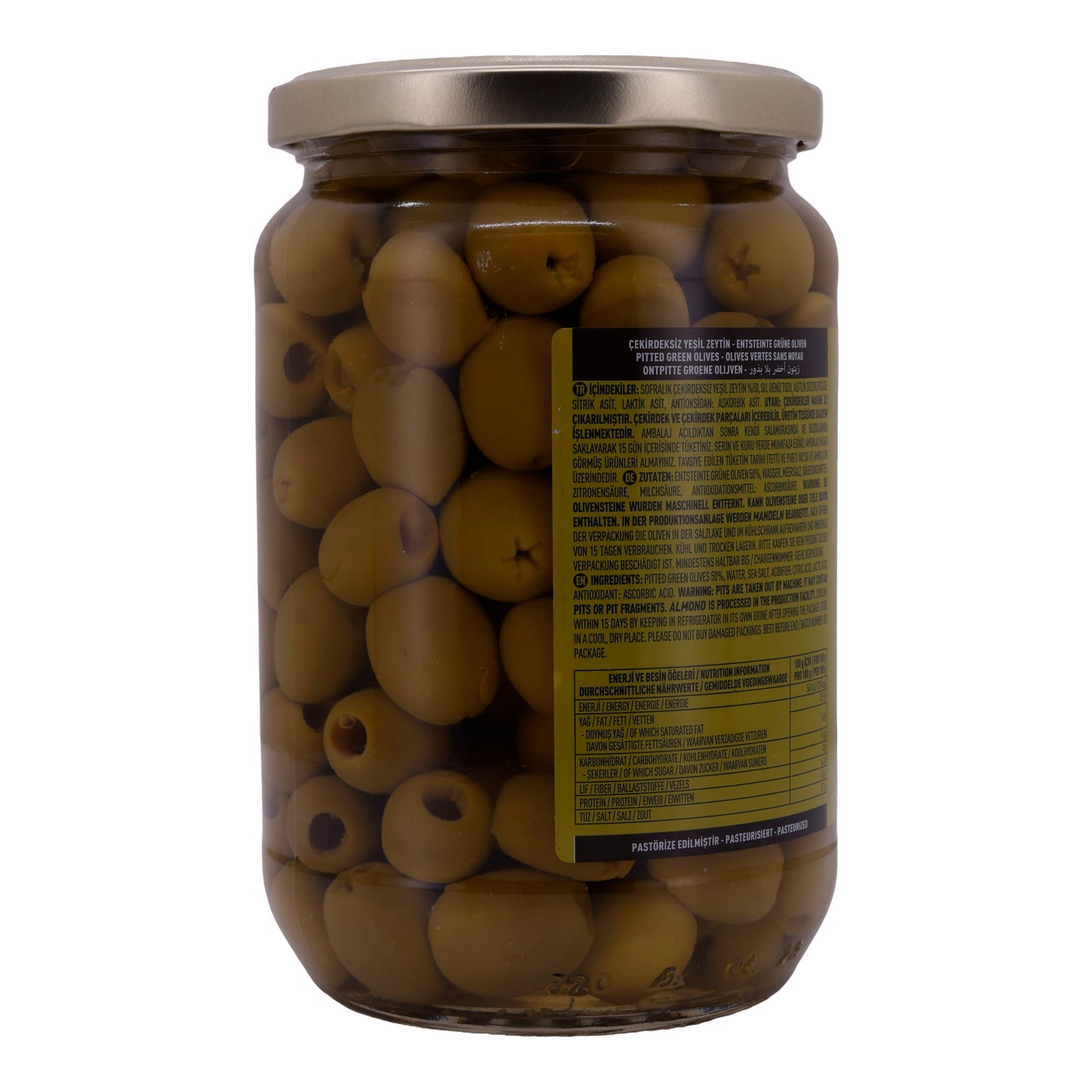 Oliven Marmarabirlik | Entsteinte Grüne | Pitted Green Olives | 700g