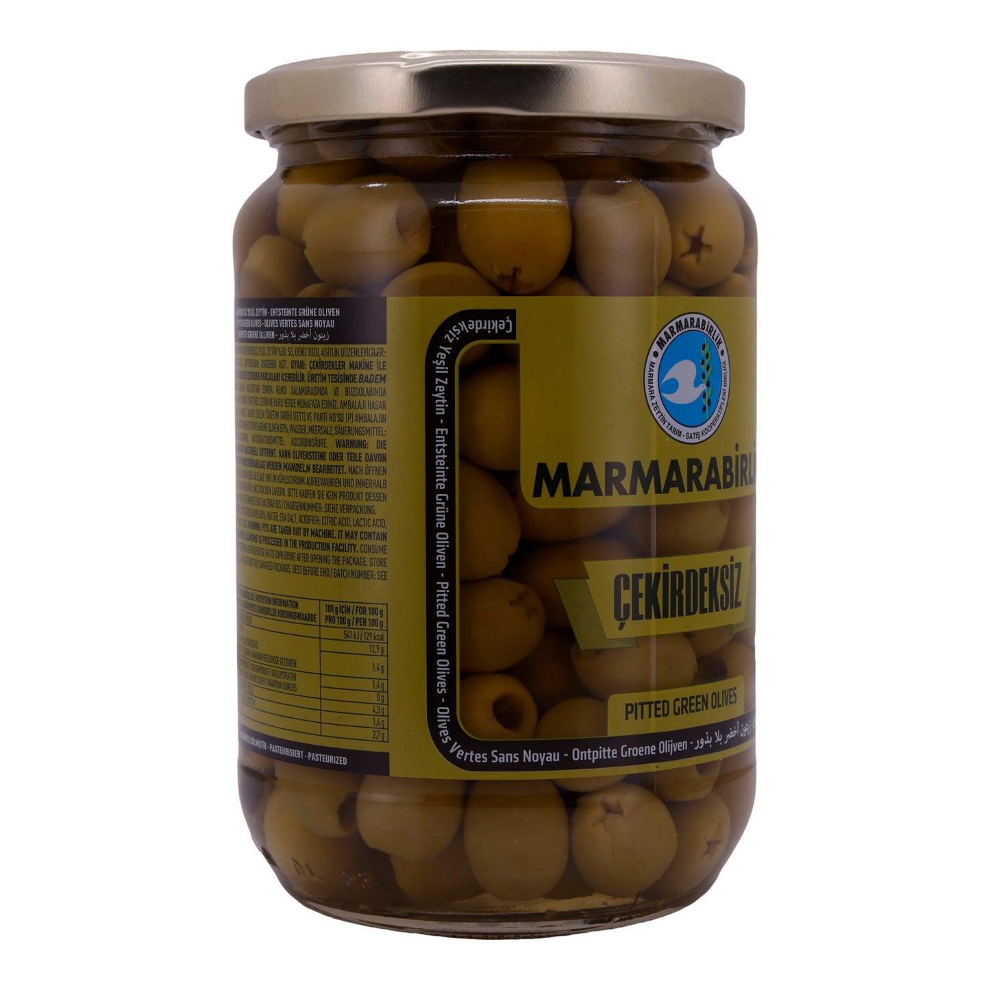 Oliven Marmarabirlik | Entsteinte Grüne | Pitted Green Olives | 700g