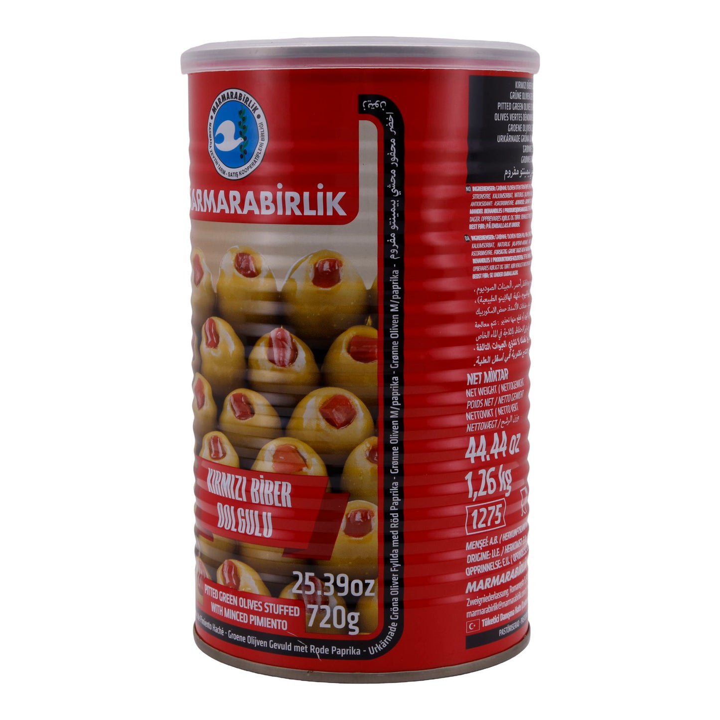 Olijven Marmarabirlik | Olive | Gevuld met rode paprika | 720g
