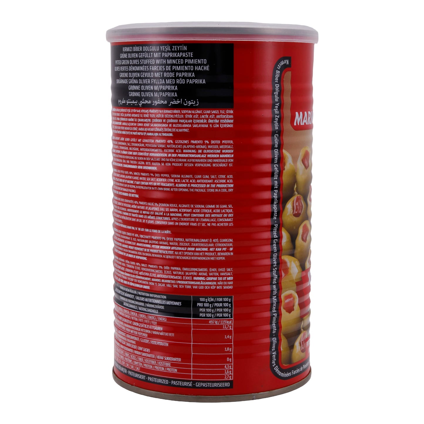 Olijven Marmarabirlik | Olive | Gevuld met rode paprika | 720g
