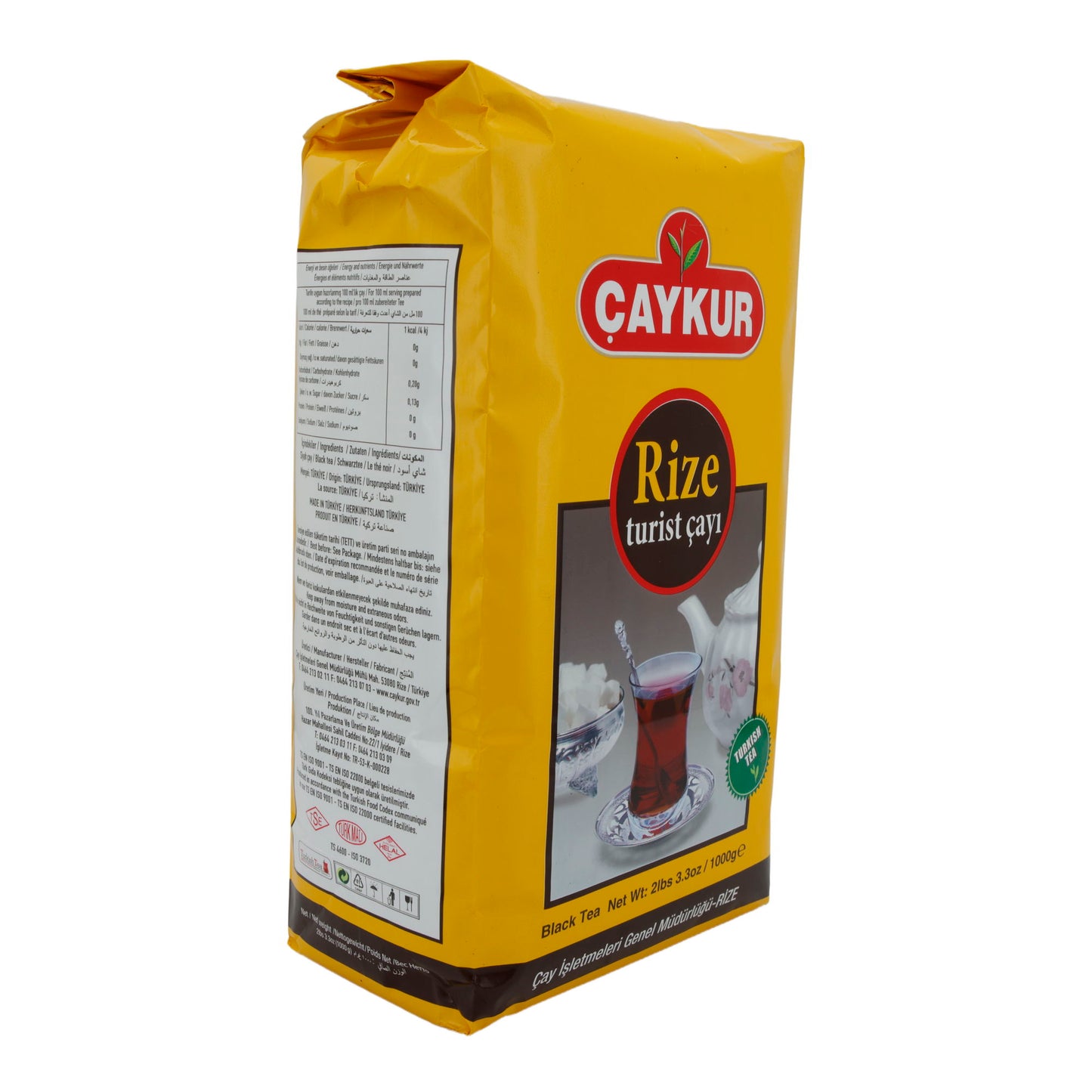 Schwarztee Çaykur | Rize Turist Çayı | Traditioneller türkischer Schwarztee | 1000 g