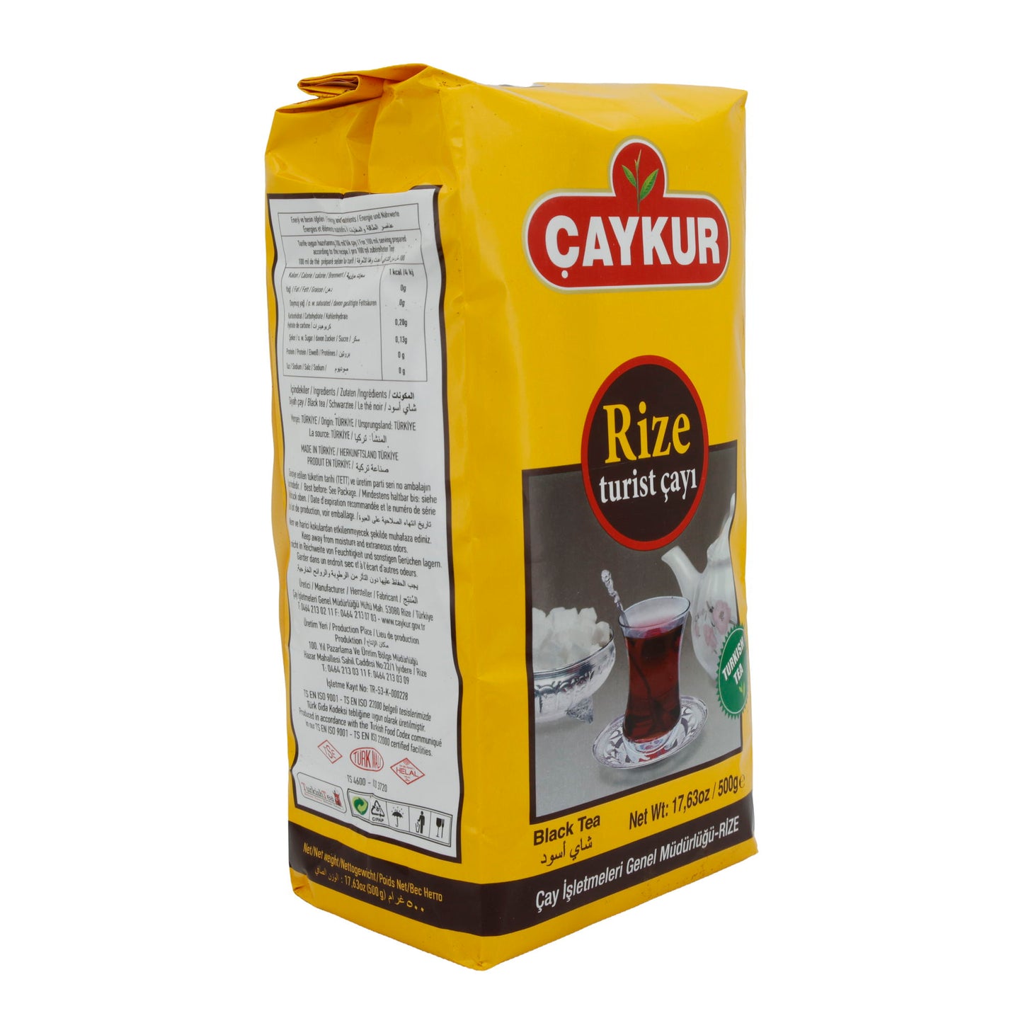 Schwarzer Tee Çaykur | Rize Turist Çayı | Traditionell, türkisch | 500 g