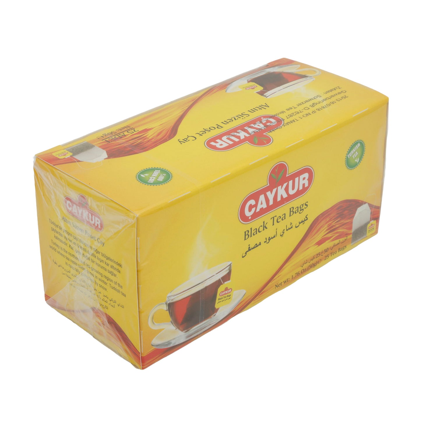 Thé noir Çaykur | Sachets de thé | Thé turc traditionnel | 25 sachets, 50 g