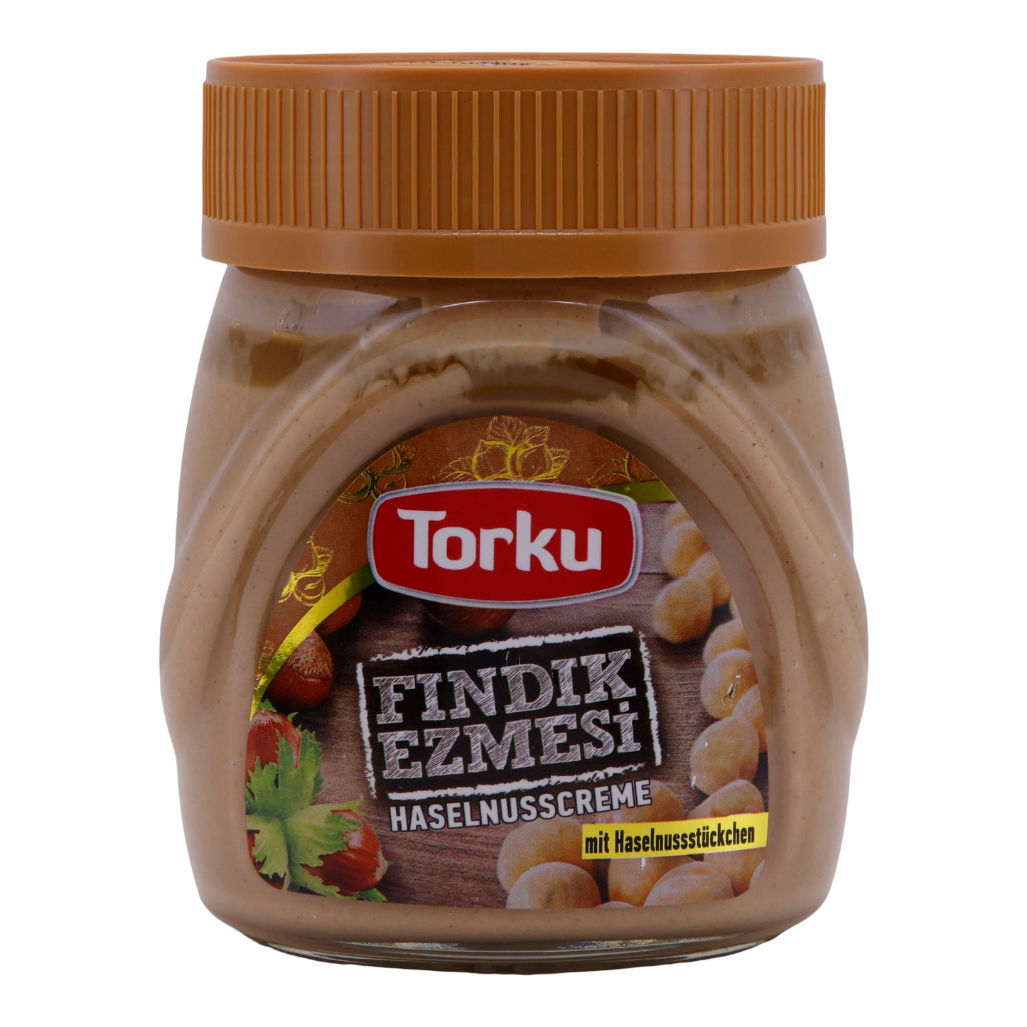 Haselnootcrème Torku | Crème | Met stukjes hazelnoot | 370 g