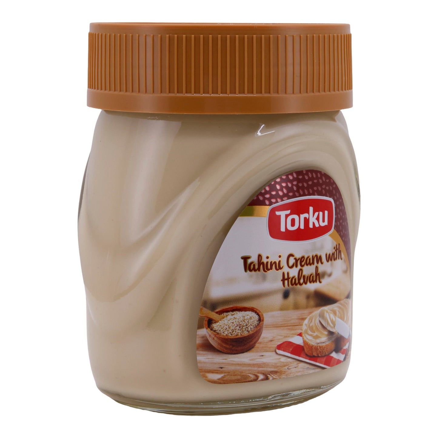 Creme Torku | Tahini-Creme mit Halvah | Einzigartiger Genuss mit traditionellem Geschmack | 370 g TORKU