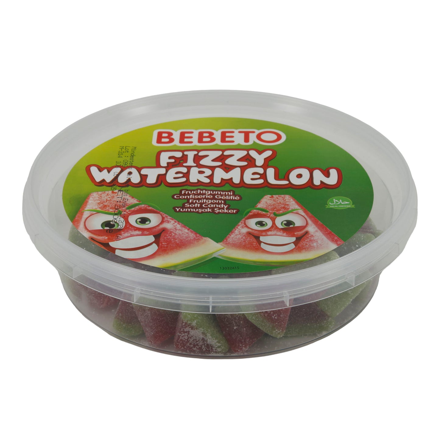 Bebeto Fizzy Watermelon Gummies | Confectionery | with Watermelon Flavor | 300 g