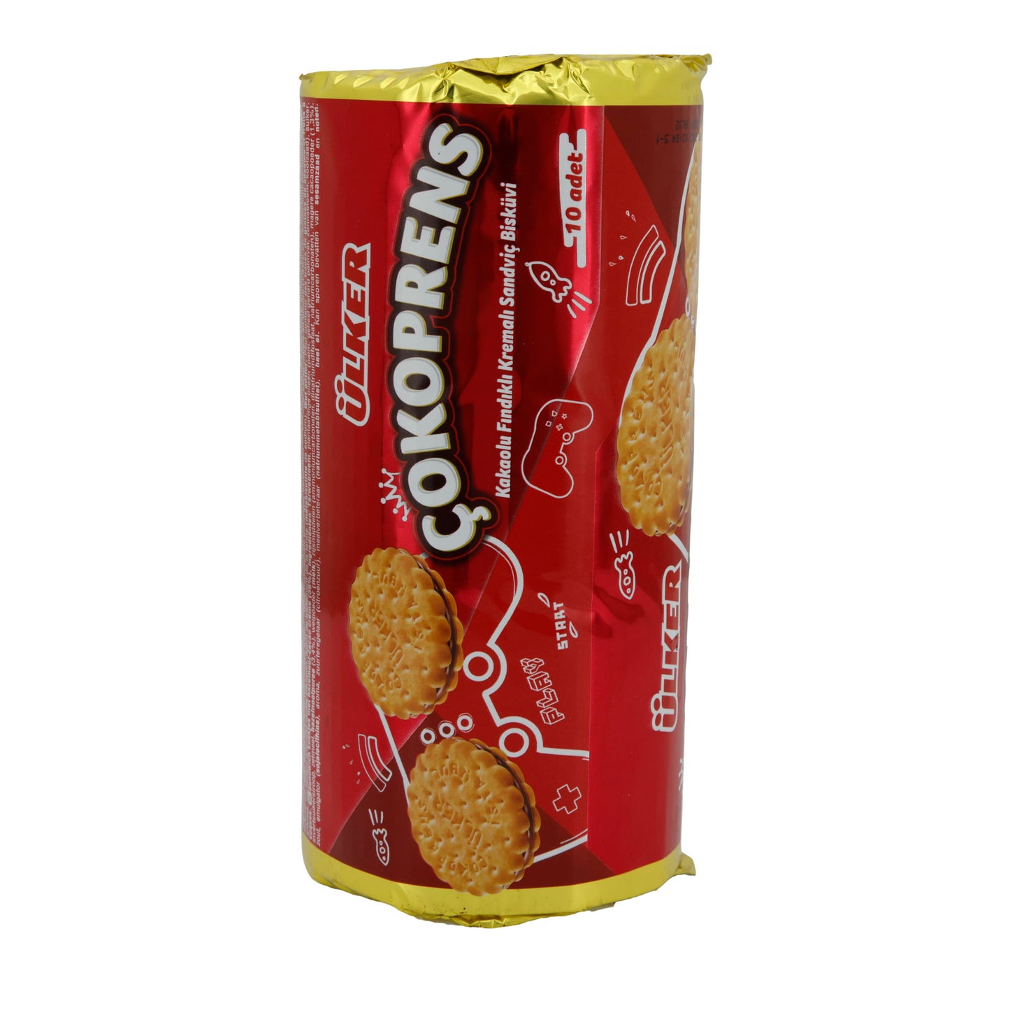 Biscotti sandwich Ülker | Çokoprens | con ripieno di crema al cacao | 300 g