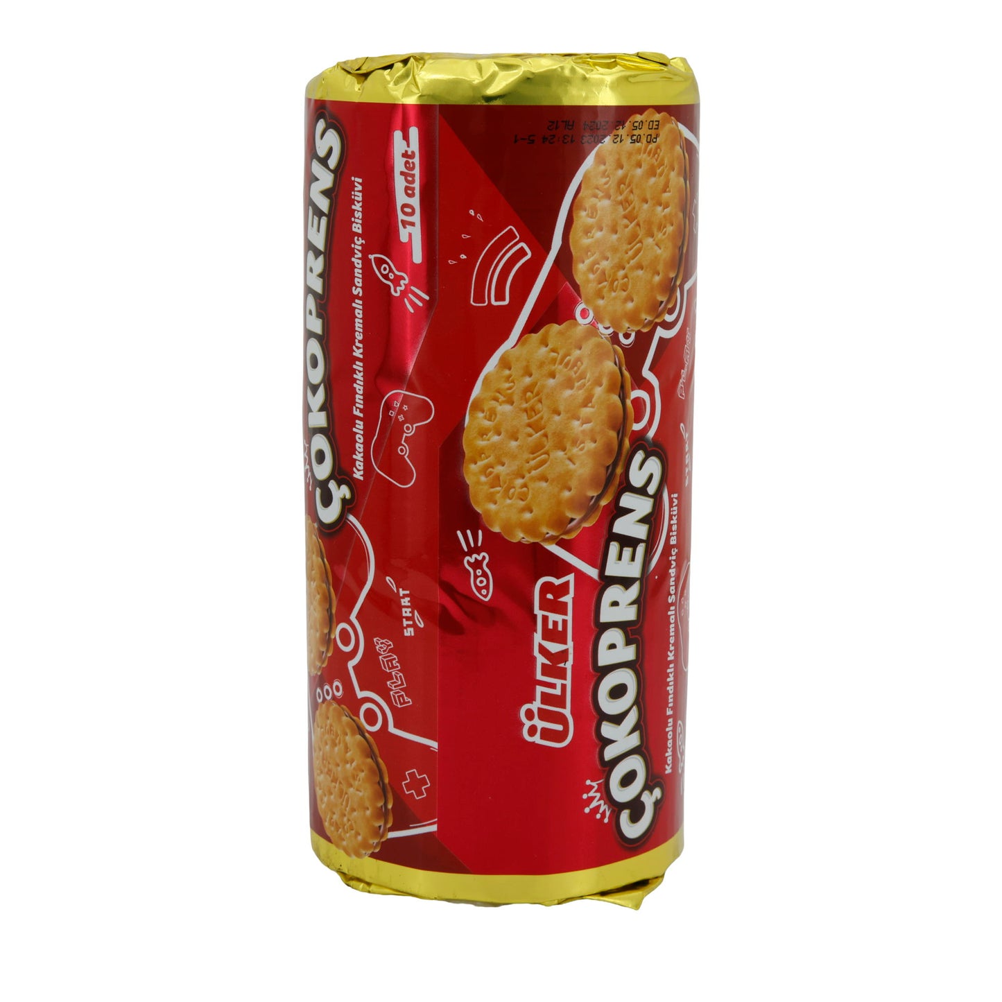 Biscotti sandwich Ülker | Çokoprens | con ripieno di crema al cacao | 300 g