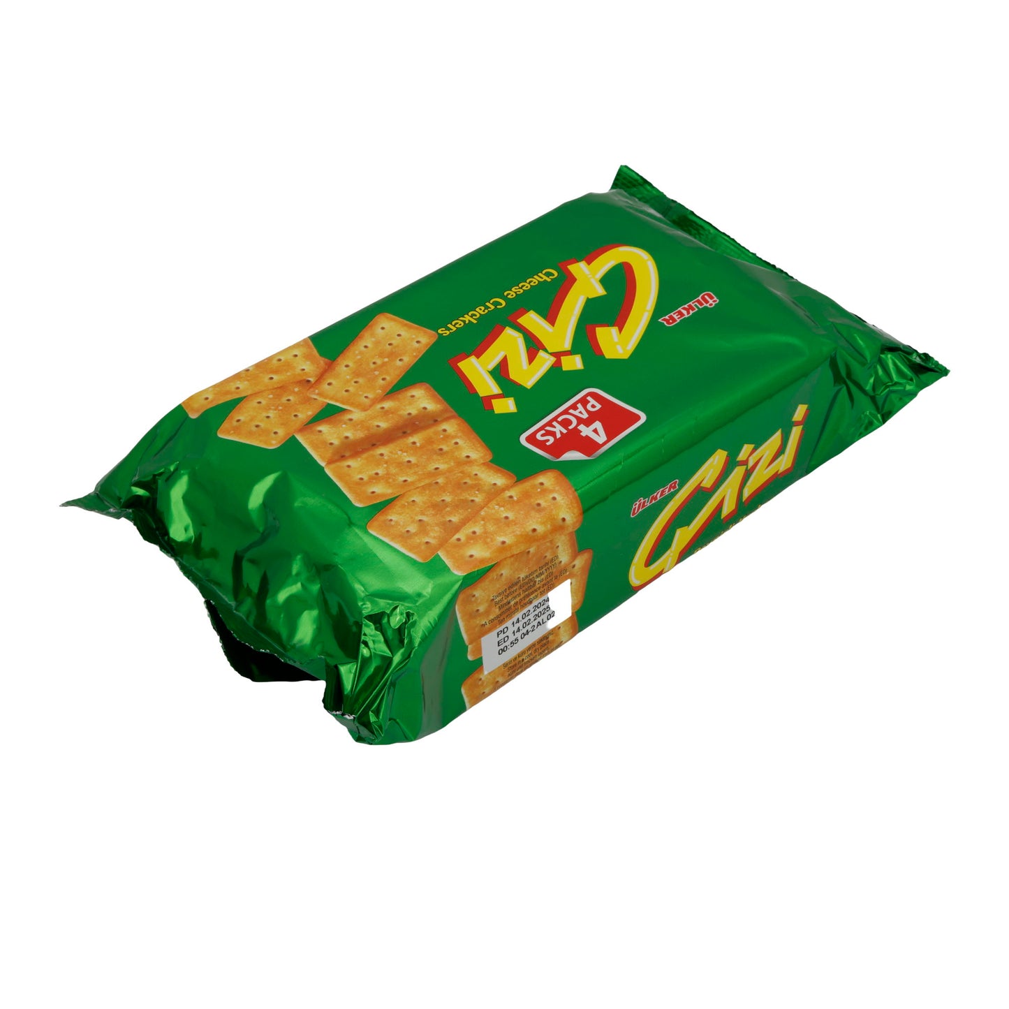 Käsecracker Ülker | Cizi Kaaskrackers | Knapperig, Kaassmaak | 280 g