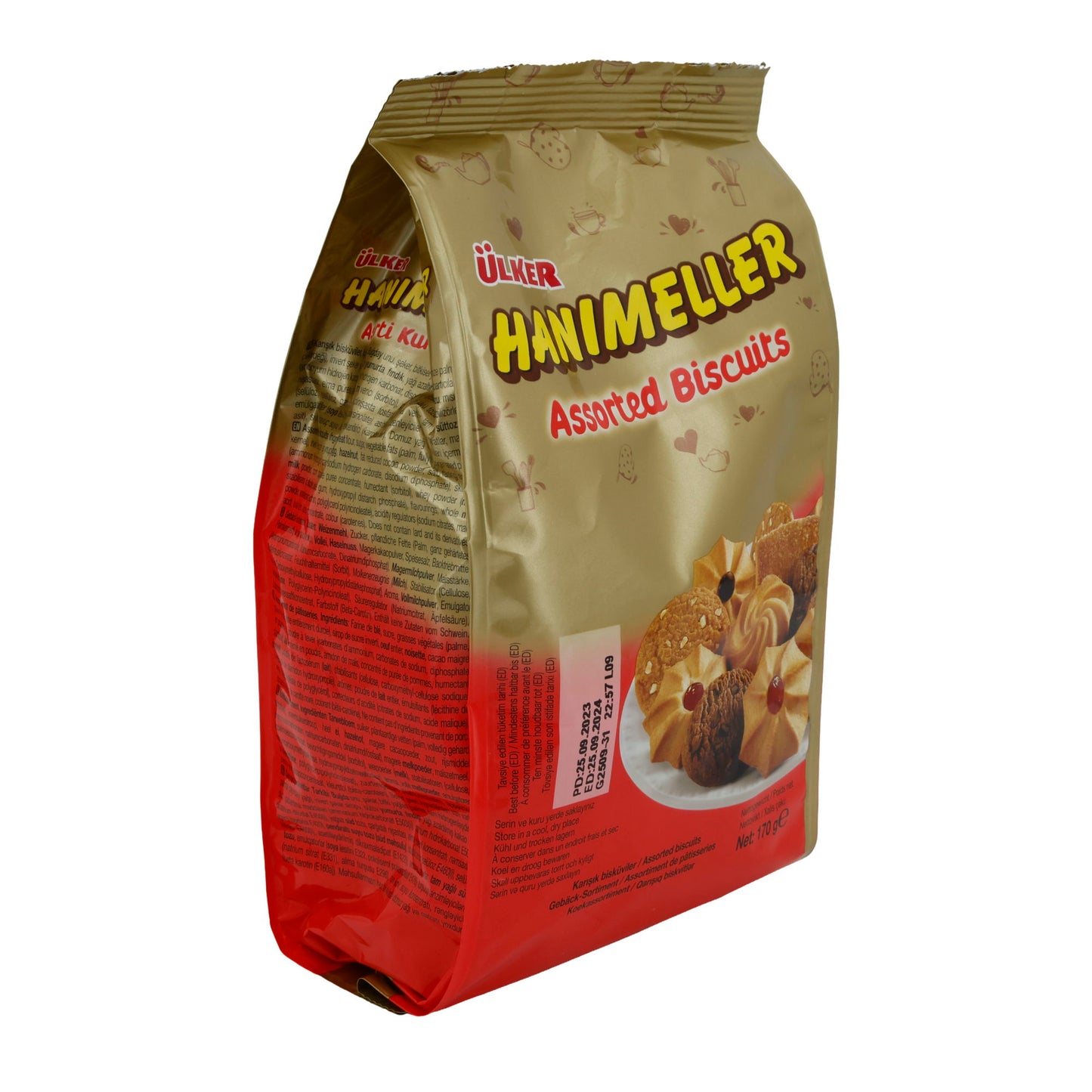 Keksauswahl Ülker | Hanımeller | Gemischt, vielfältig | 450 g