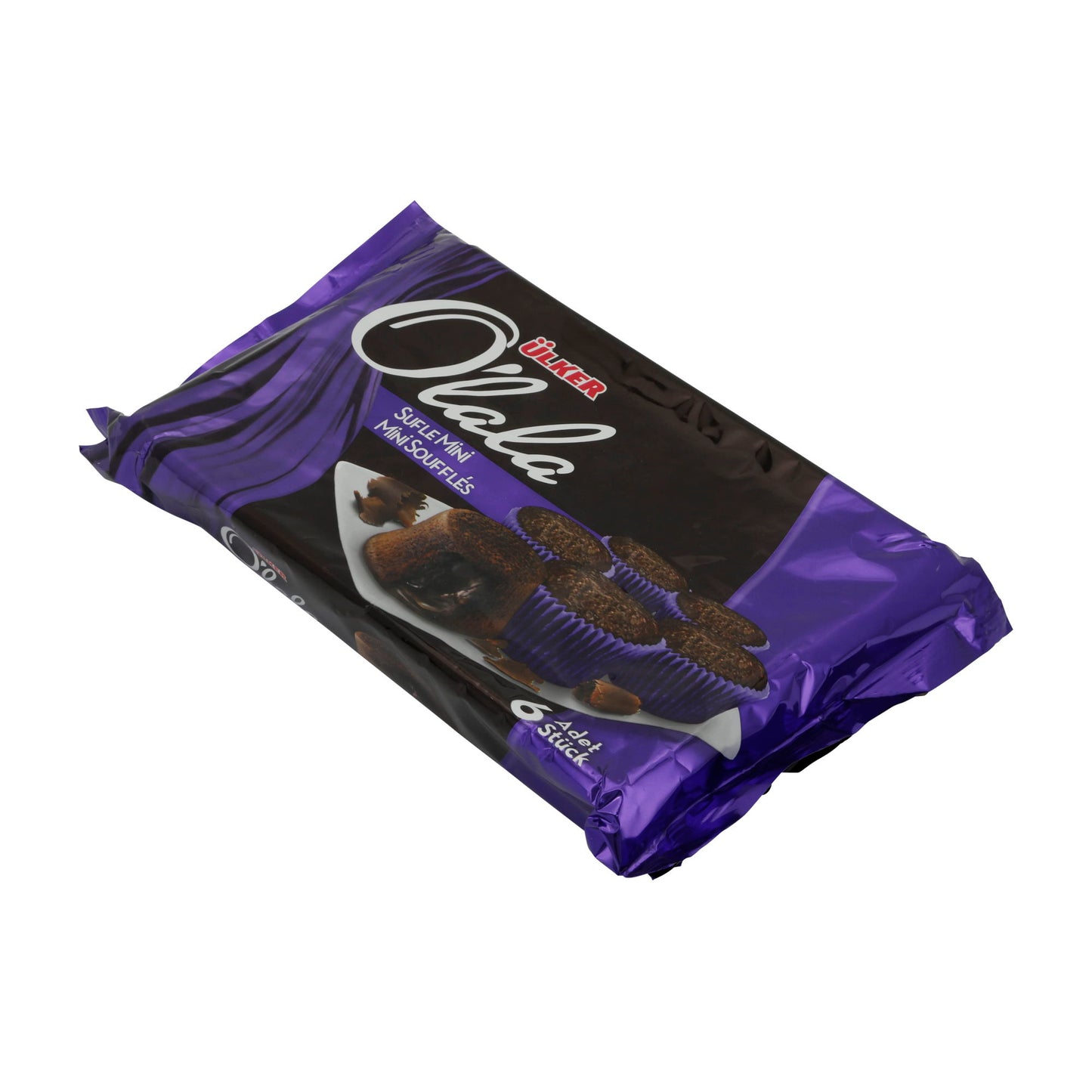 Mini Soufflés Ülker | Olala Mini Soufflés | Mit Schokoladenfüllung, 6 Stück | 162 g
