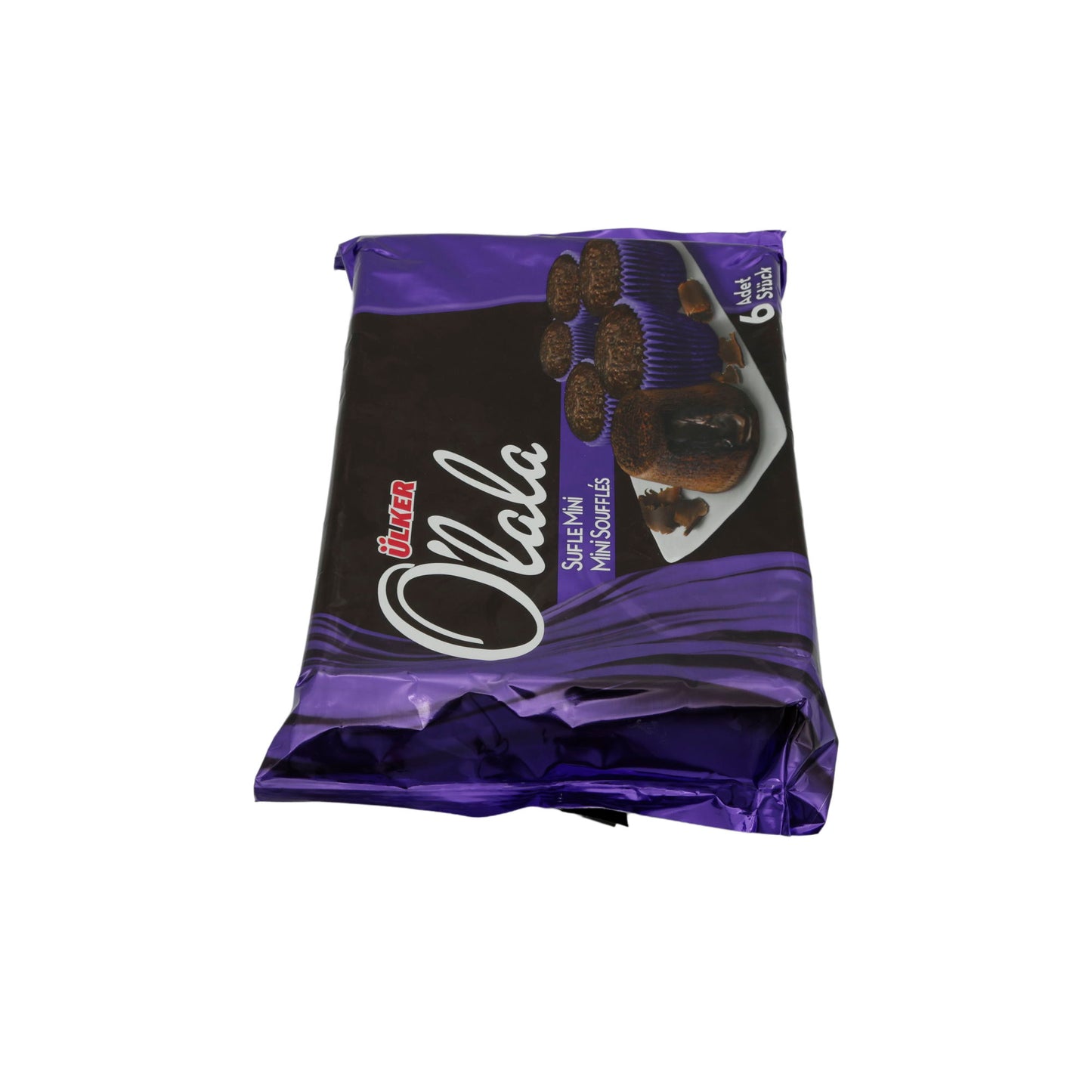 Mini Soufflés Ülker | Olala Mini Soufflés | With Chocolate Filling, 6 Pieces | 162 g