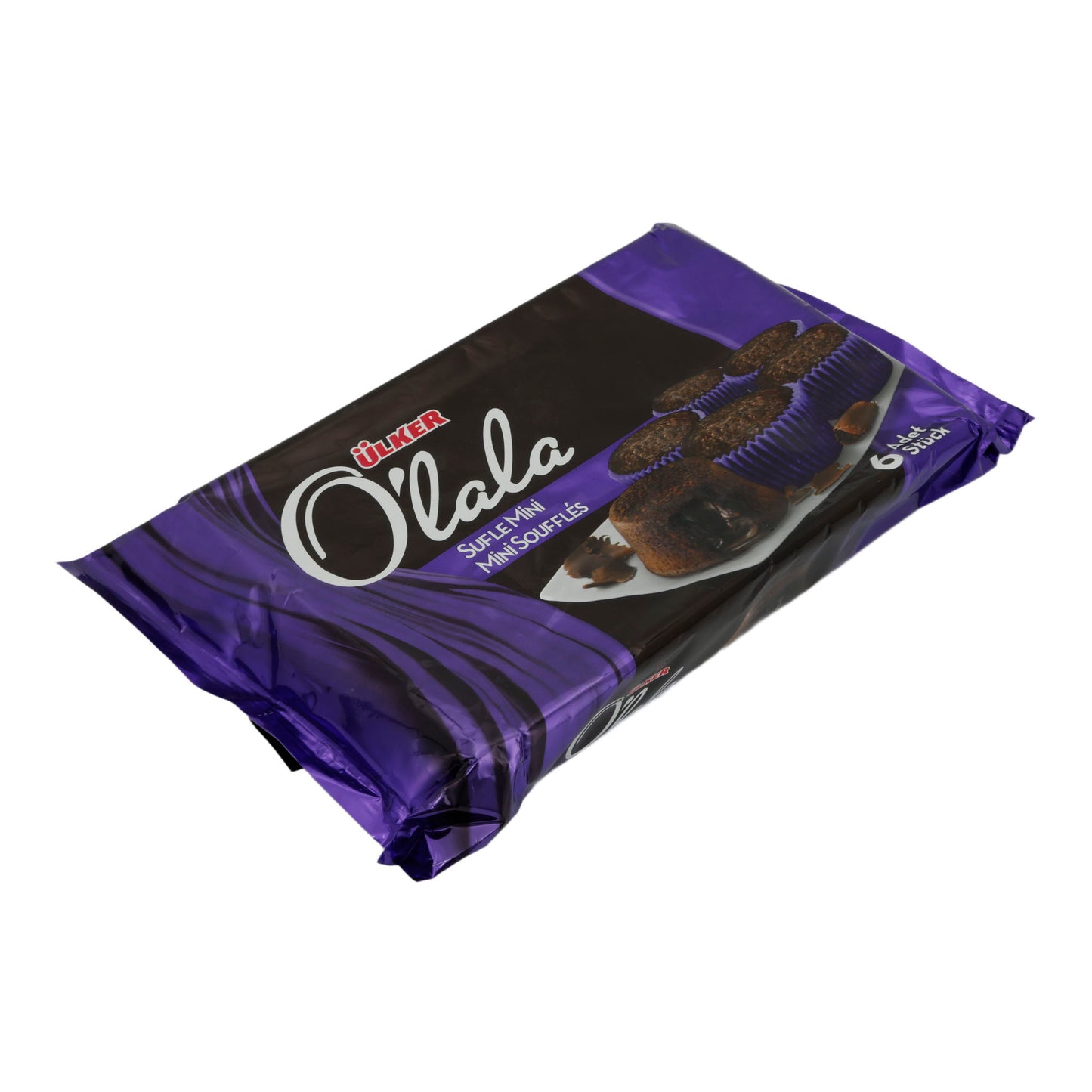 Mini Soufflés Ülker | Olala Mini Soufflés | With Chocolate Filling, 6 Pieces | 162 g