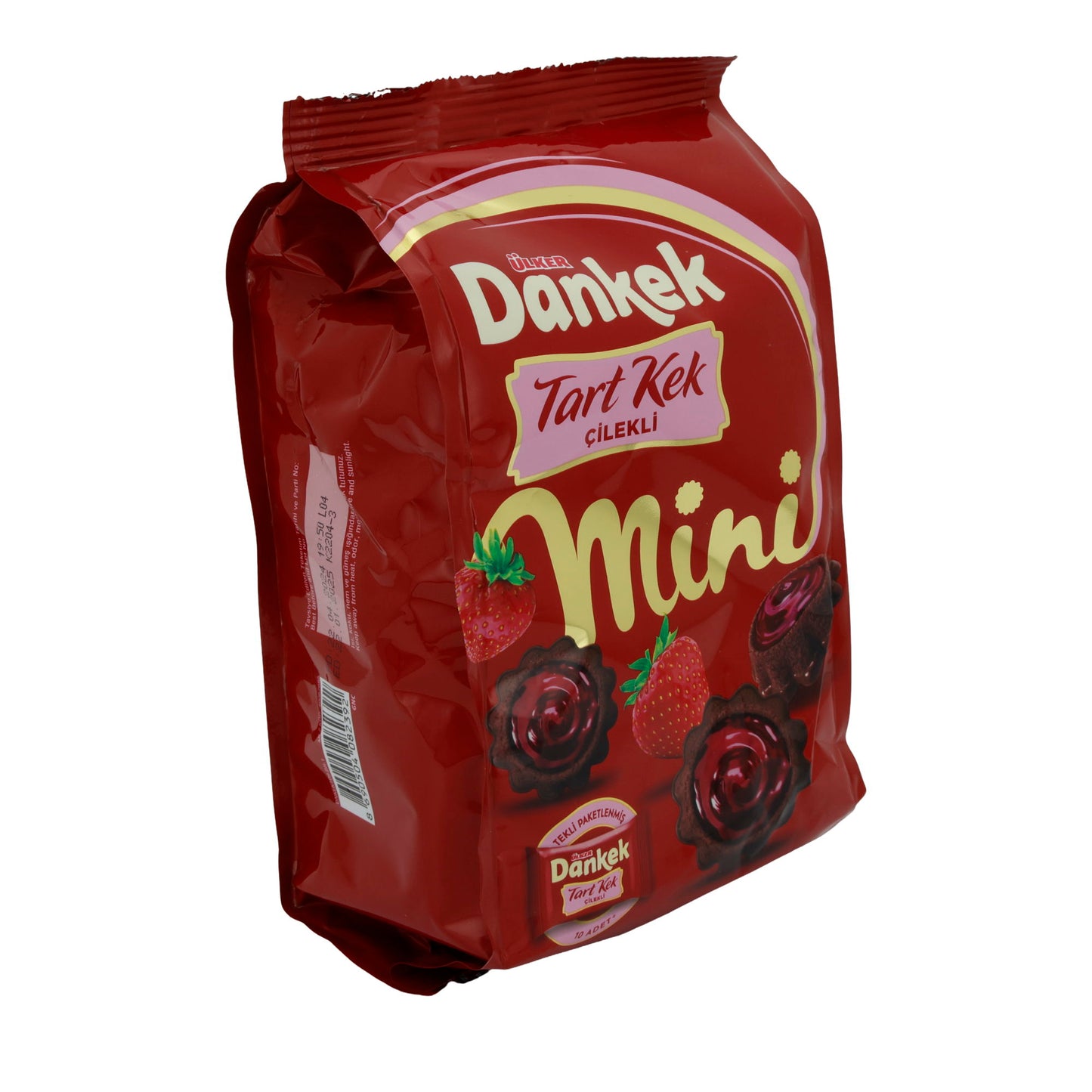 Mini Kuchen Ülker Tart Kek | Gebäck | Mit Erdbeerfüllung | 150 g