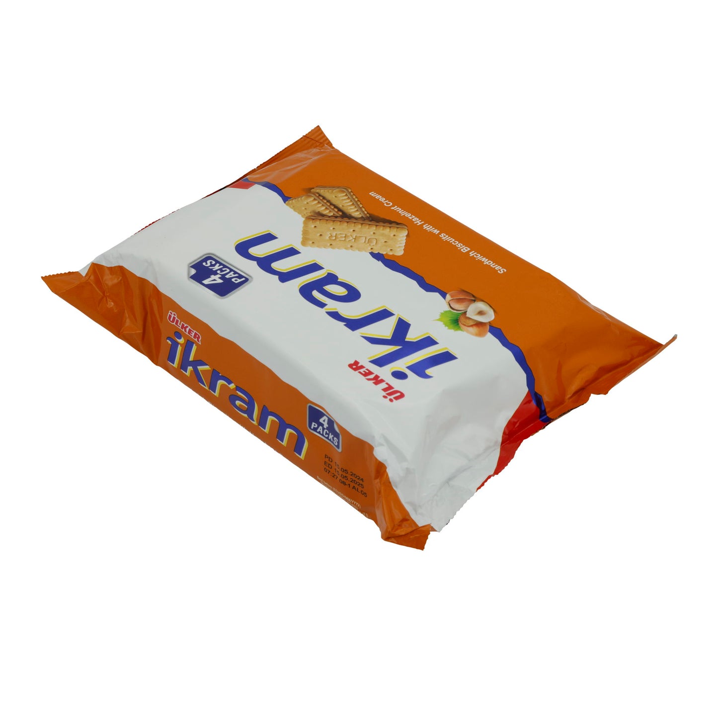 Biscotti doppi Ülker | İkram | Con crema di nocciole | 336g