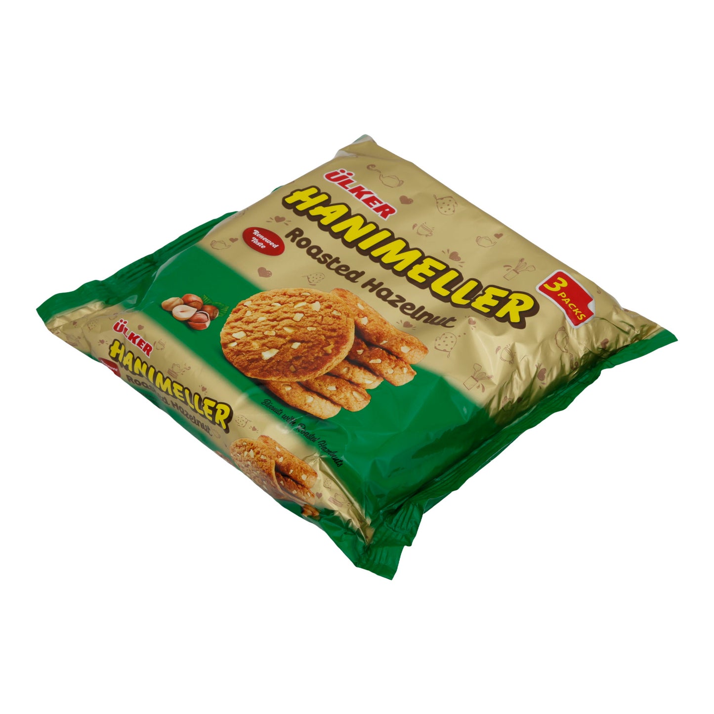 Kekse Ülker | Hanimeller Roasted Hazelnut | Mit gerösteten Haselnüssen | 246 g