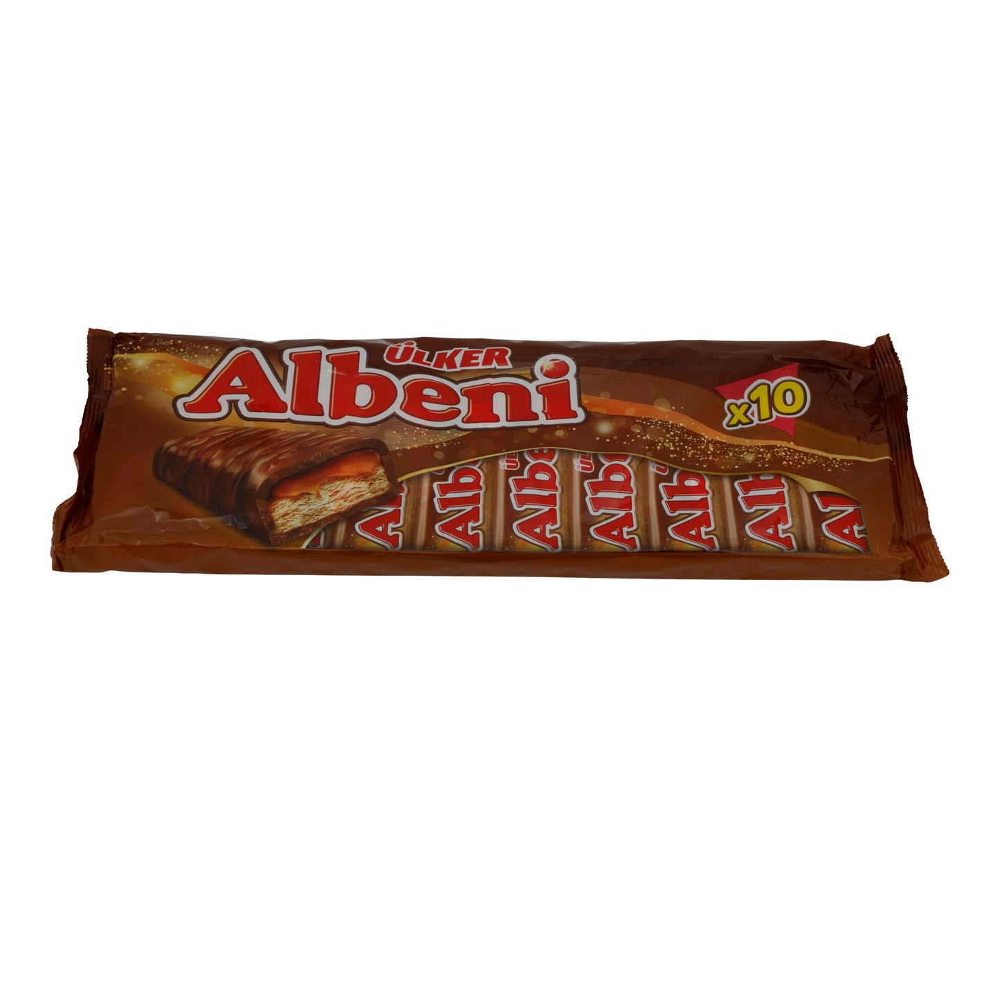 Barre chocolatée Ülker | Albeni | Avec garniture biscuitée, 10 x 36 g | -